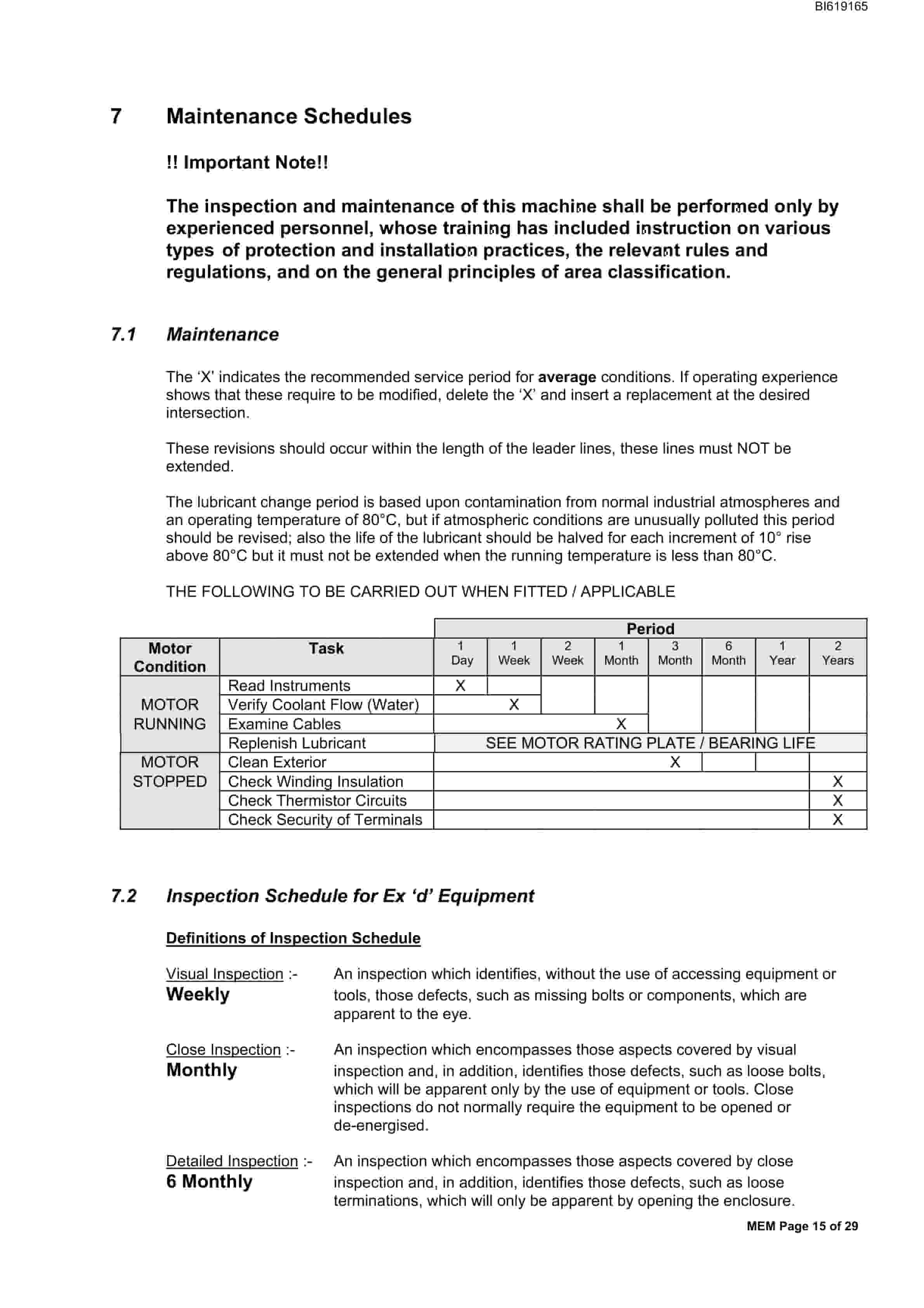Bucyrus GXW 69 AC 3 Phase TEWJC Technical Manual BI619165-2