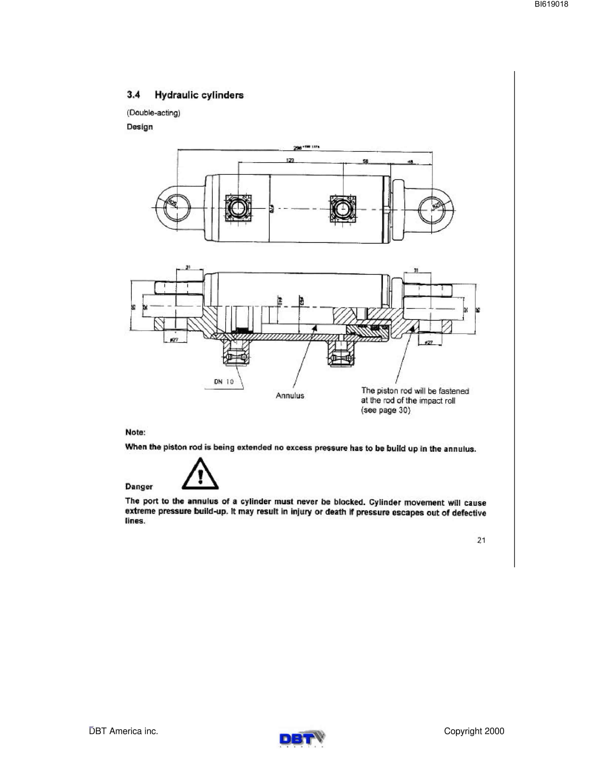 Bucyrus Impact Crusher SB 0815 Technical Manual BI619018-3