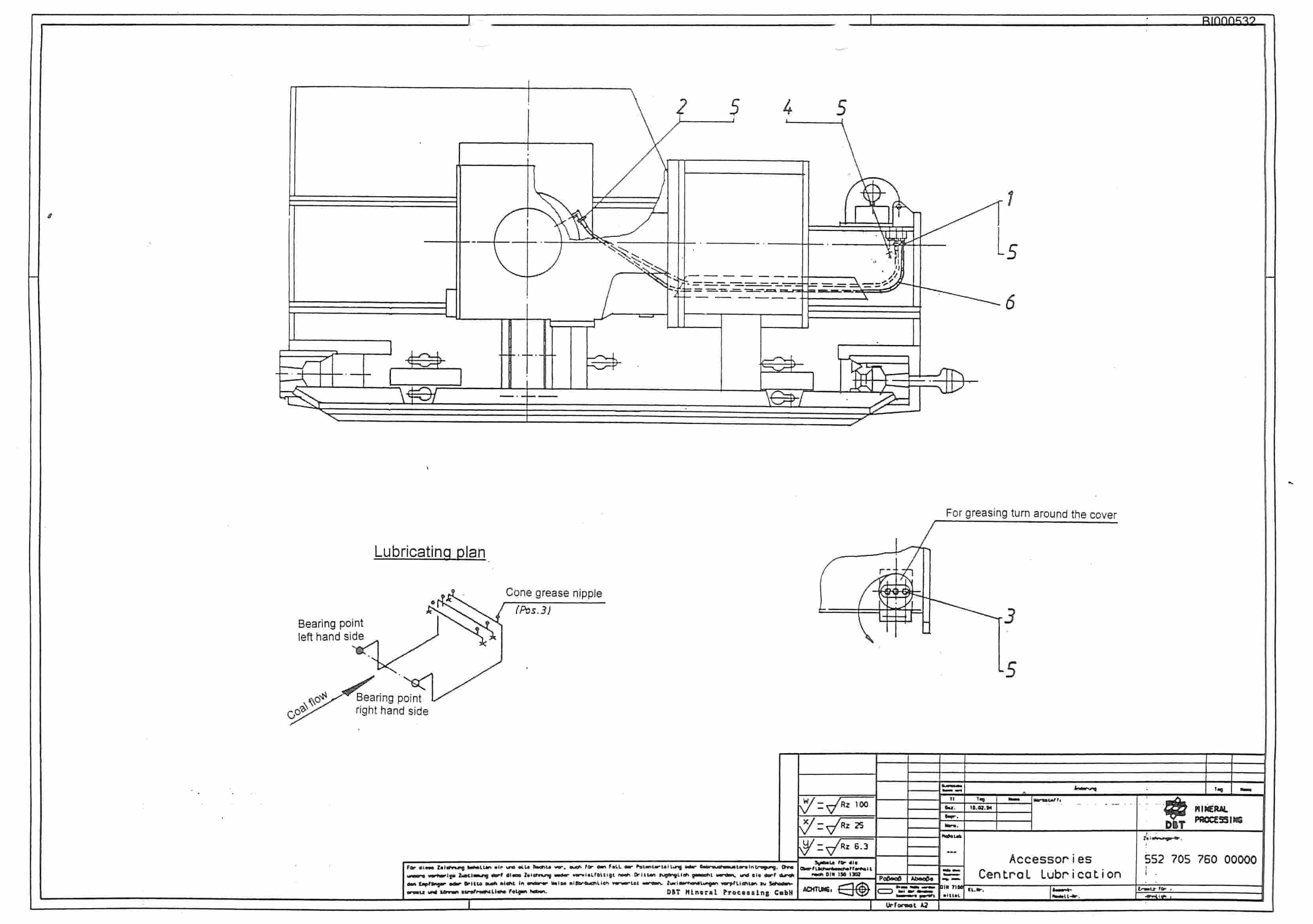 Bucyrus Impact Crusher SB 0916 PF5-1532 Parts Catalog BI000532-4