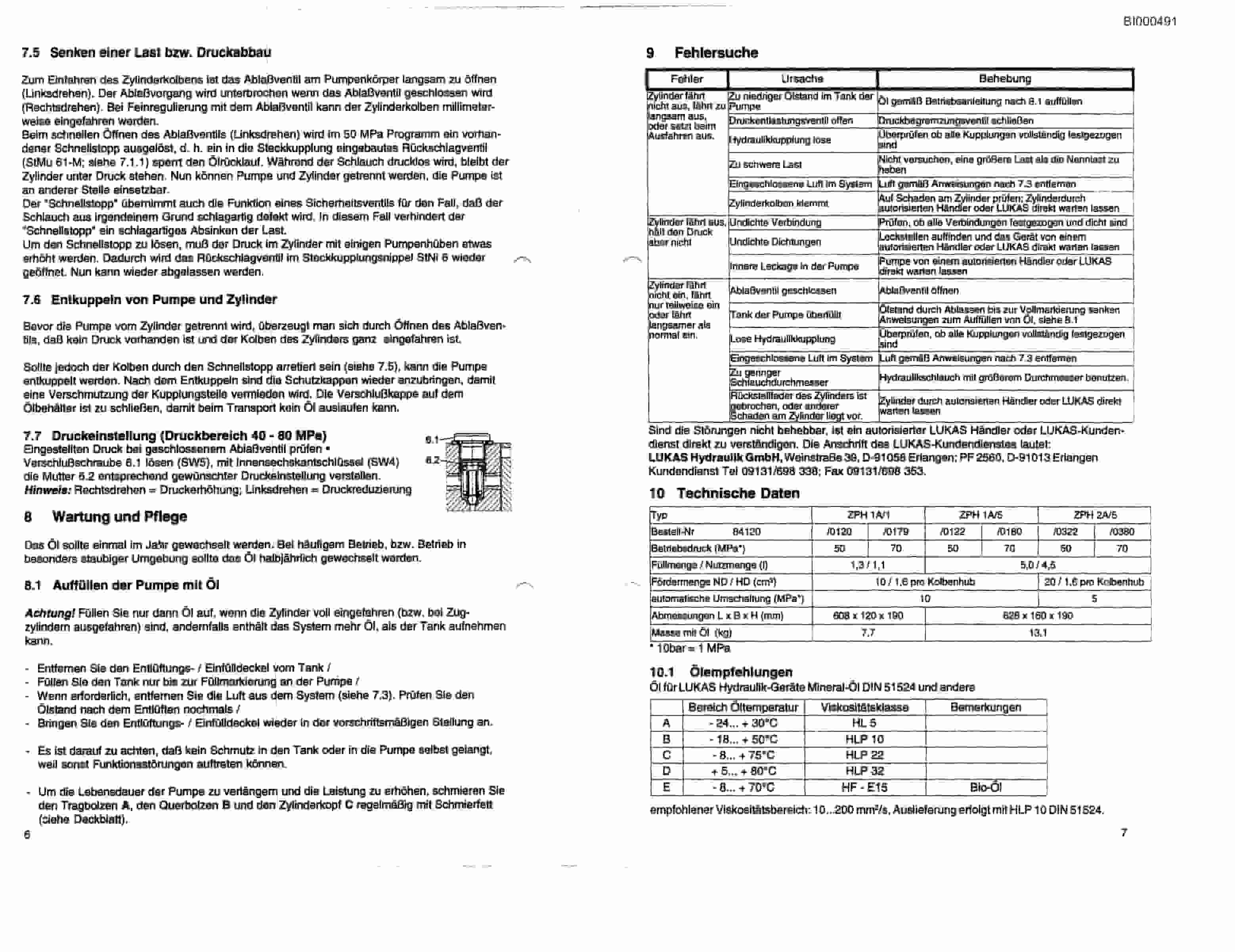 Bucyrus Impact Crusher SB 0916 Technical Manual BI000491-4