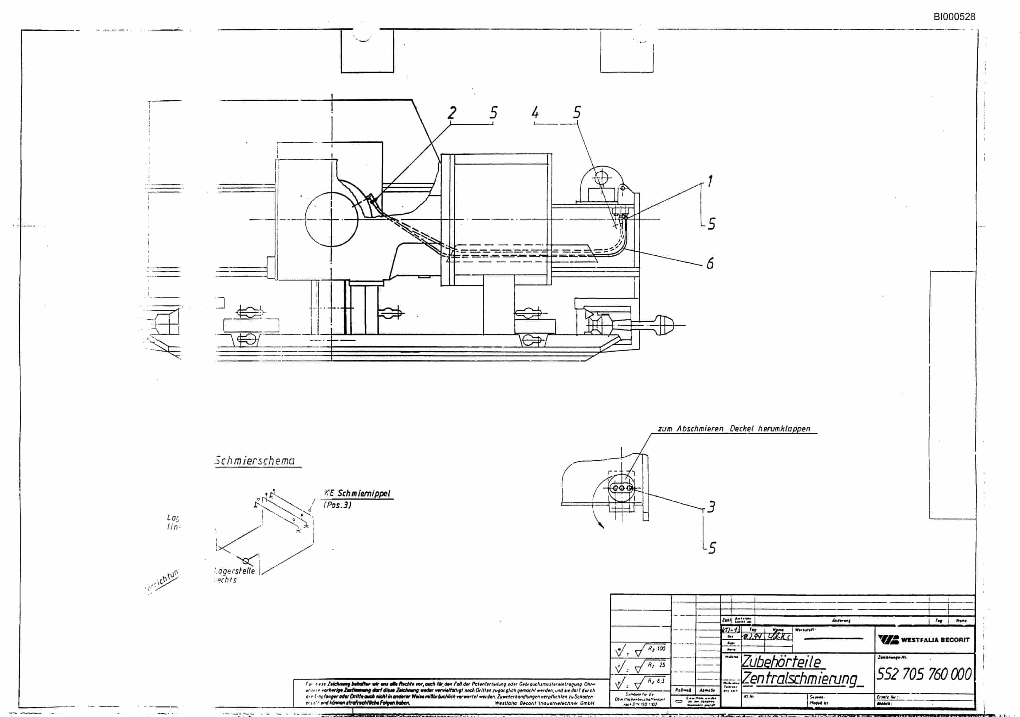 Bucyrus Impact Crusher SB 1812 PF4-1532 Parts Catalog BI000528-2
