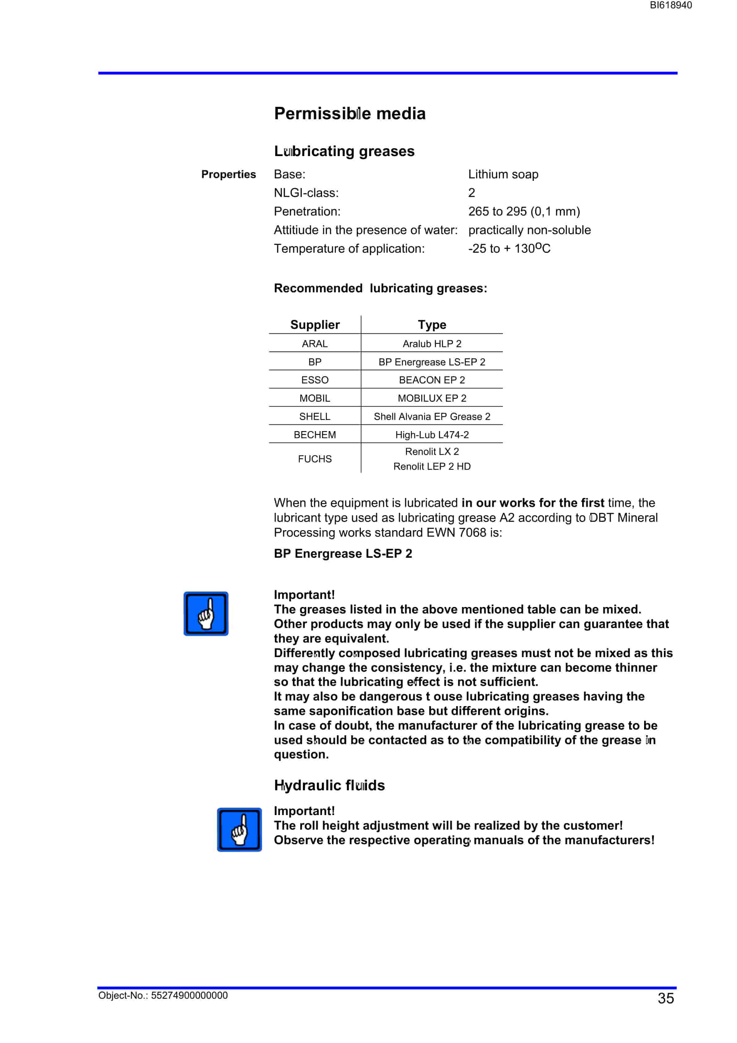 Bucyrus Impact Roll Crusher SB 0916 Technical Manual BI618940-4