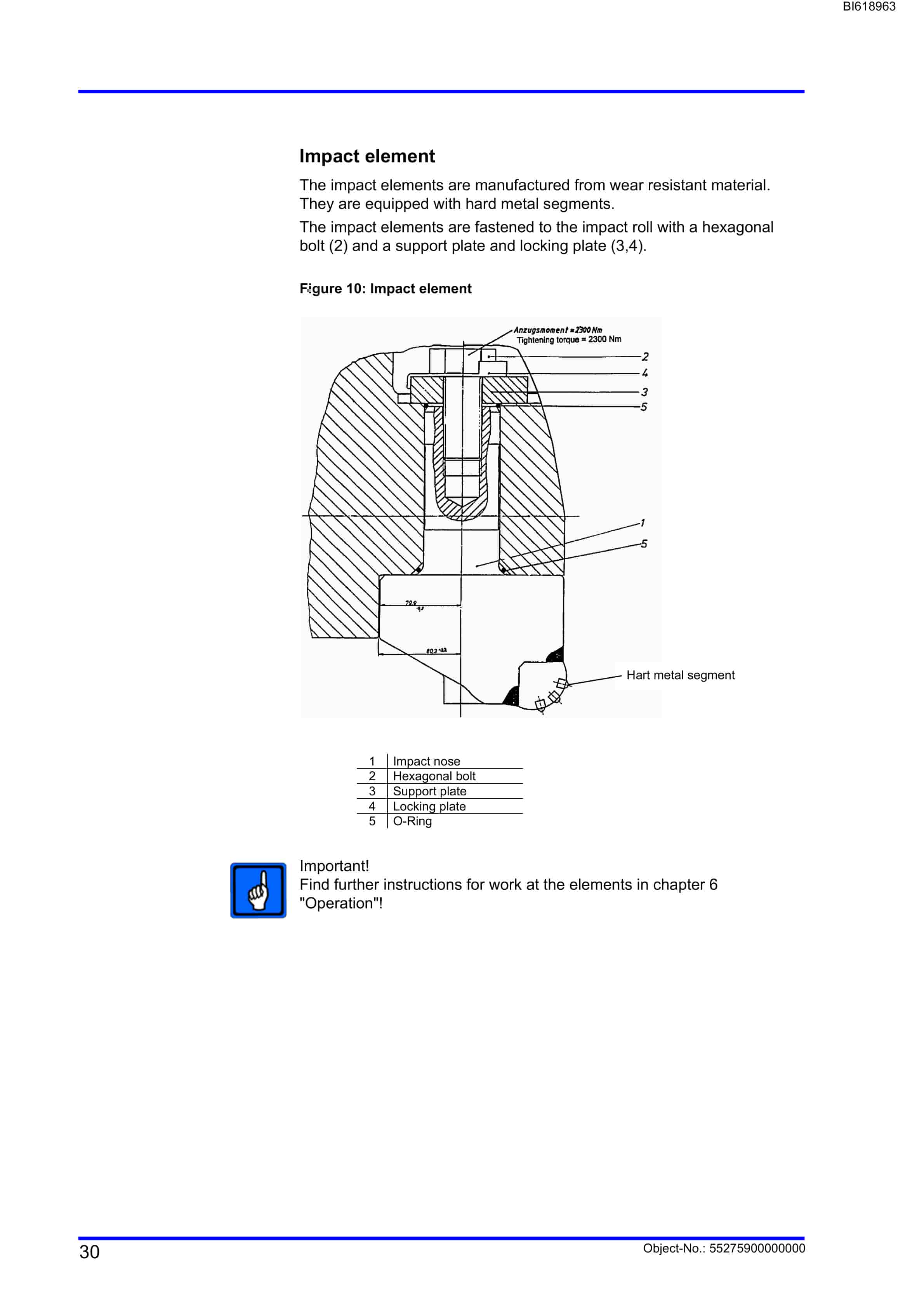 Bucyrus Impact Roll Crusher SB 0916 Technical Manual BI618963-3