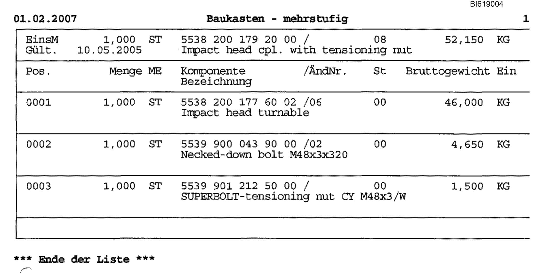 Bucyrus Impact Roll Crusher SK 1118 Technical Manual BI619004-3