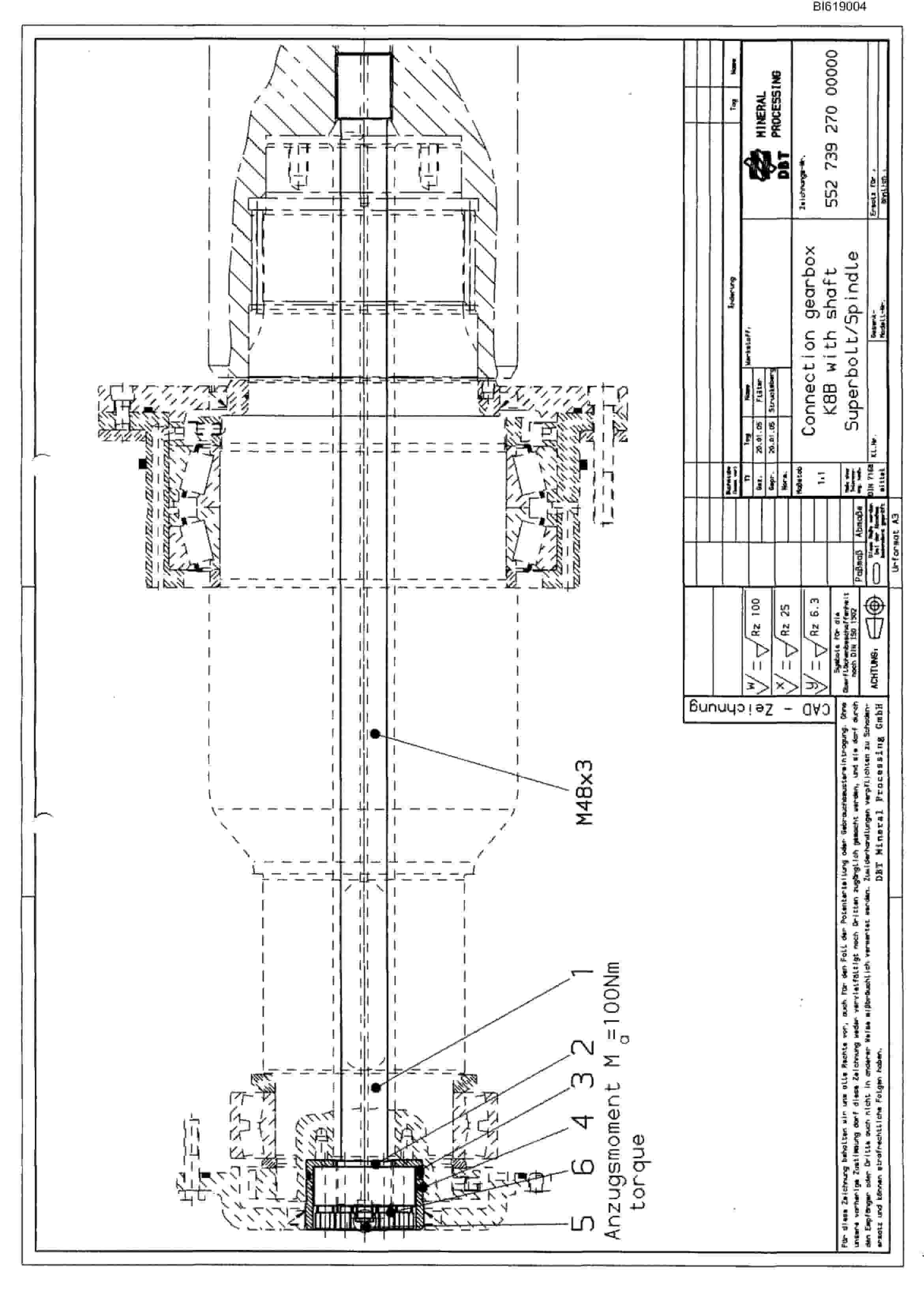 Bucyrus Impact Roll Crusher SK 1118 Technical Manual BI619004-5