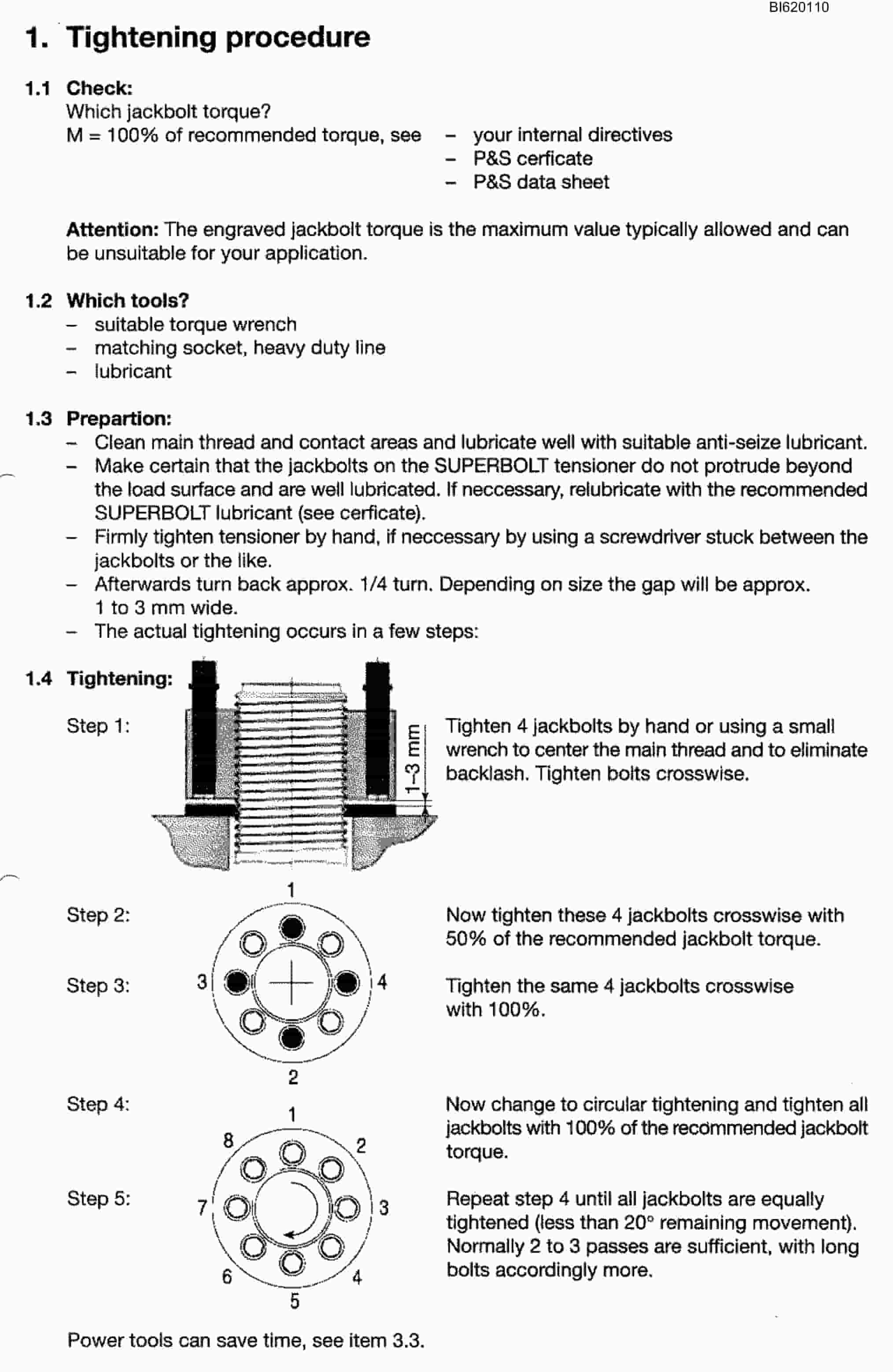 Bucyrus Impact Roll Crusher SK 1418 Technical Manual BI620110-5