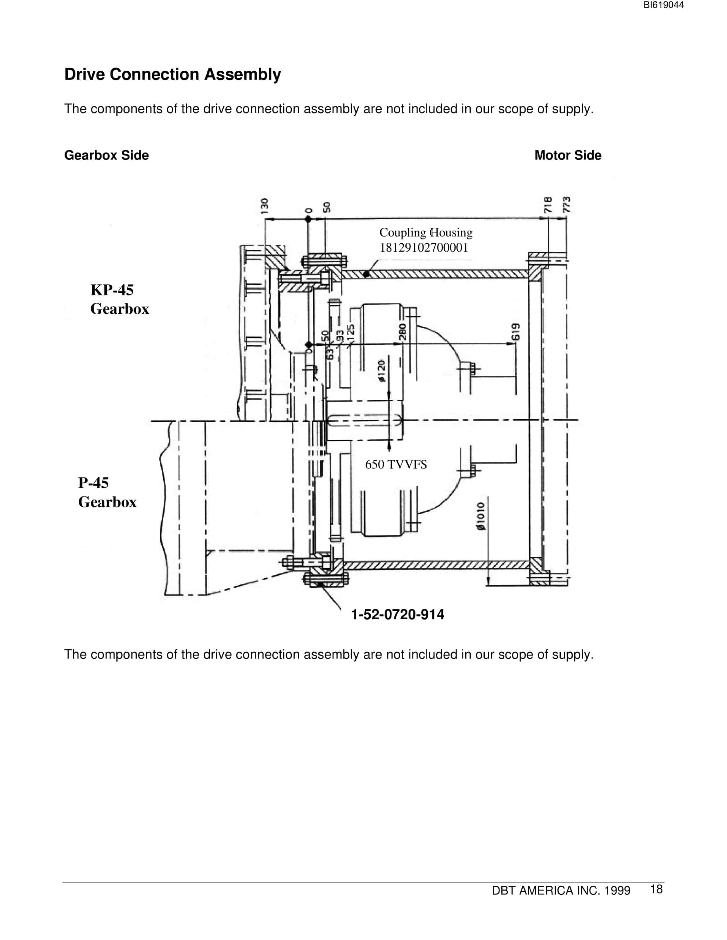 Bucyrus KP-45 Gearbox Technical Manual BI619044-4