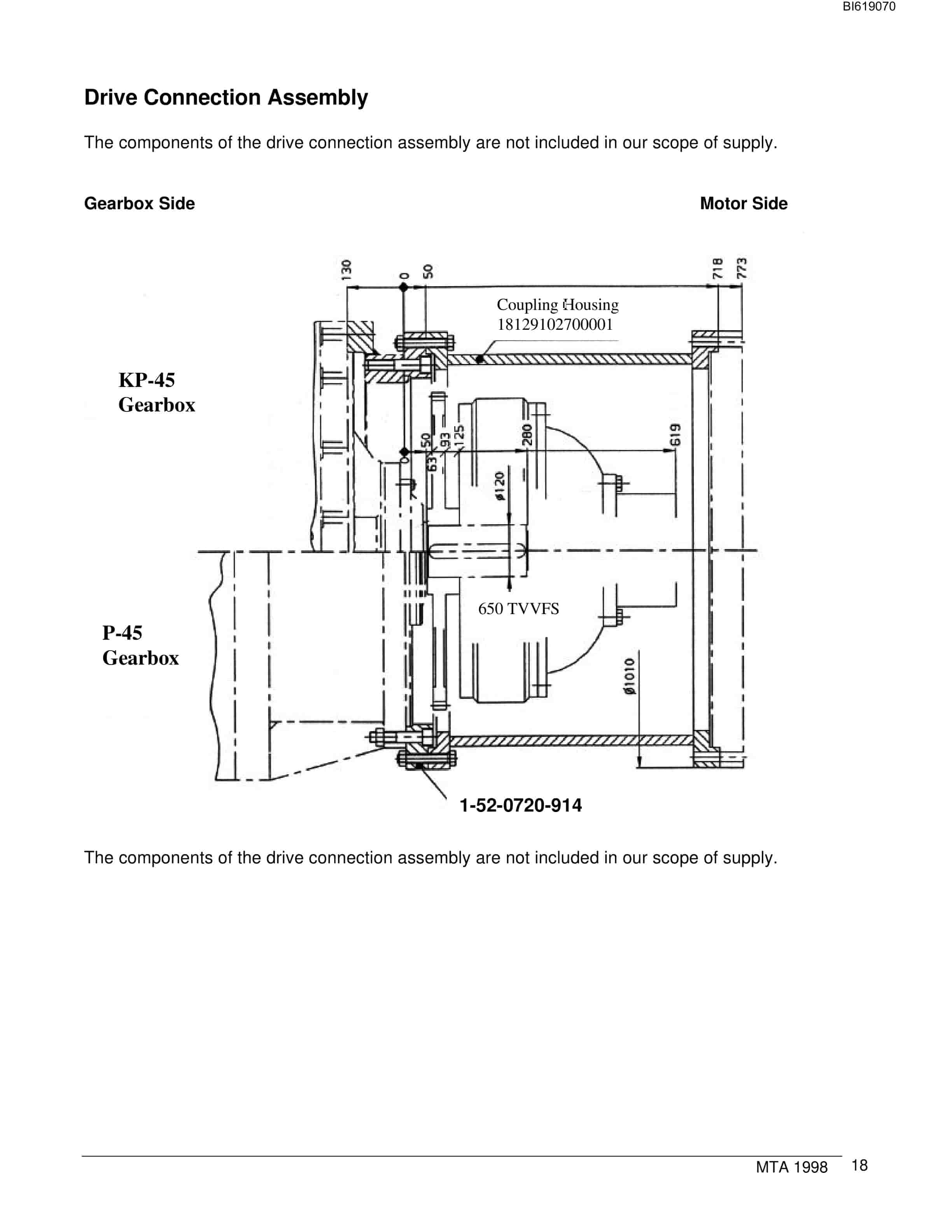 Bucyrus KP-45 Gearbox Technical Manual BI619070-4