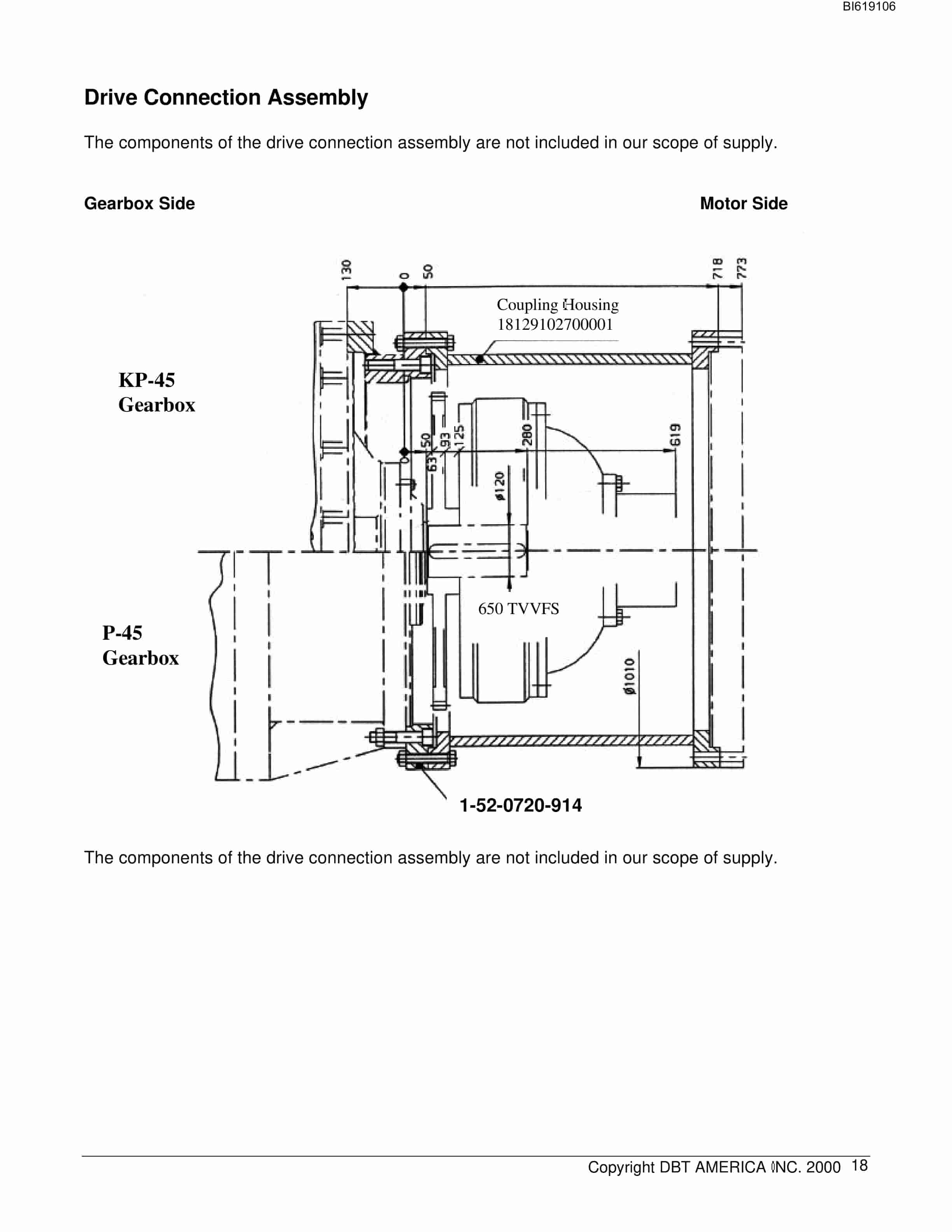 Bucyrus KP-45 Gearbox Technical Manual BI619106-4