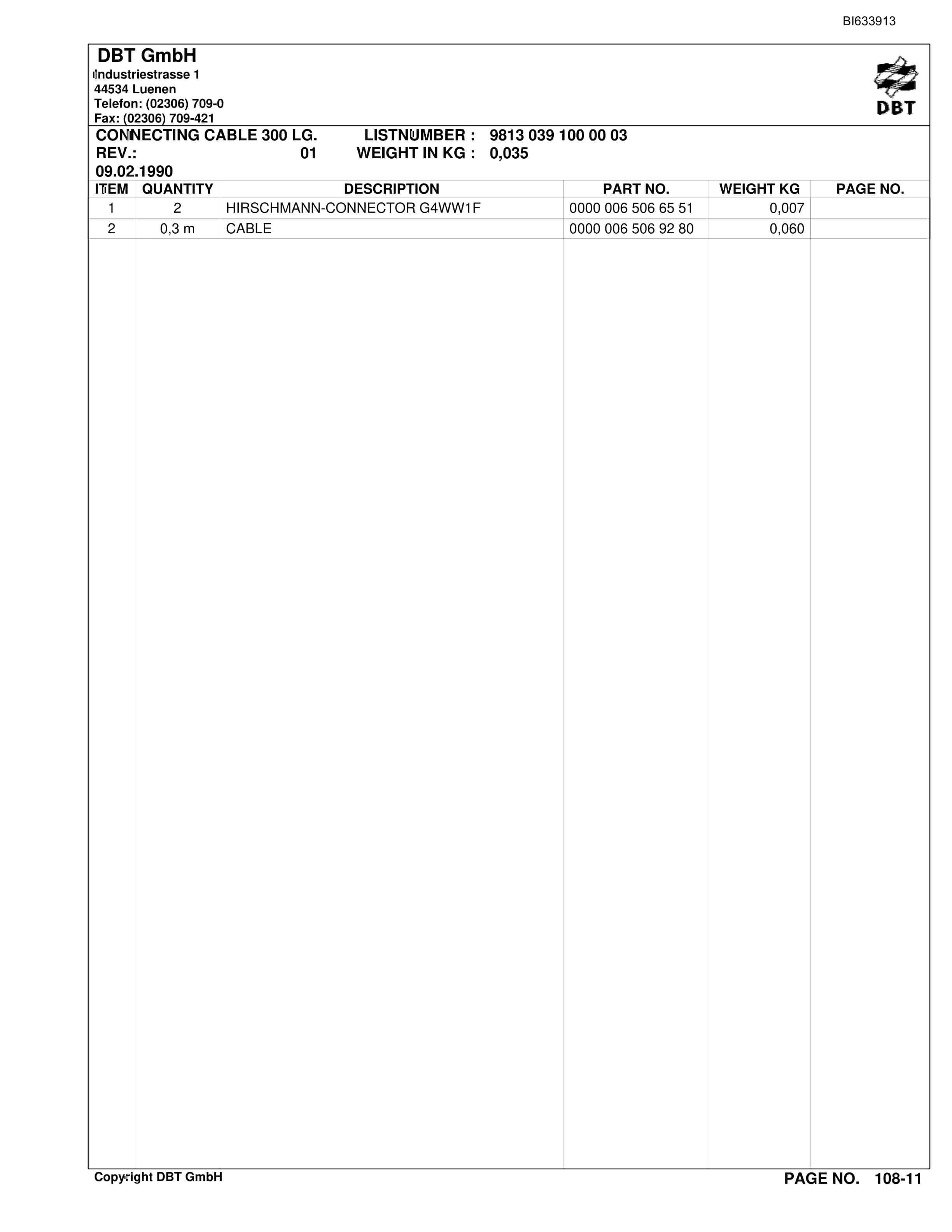 Bucyrus KYRGAJSKAJA Coal Mine DBT Shield Support Parts Catalog BI633913-5