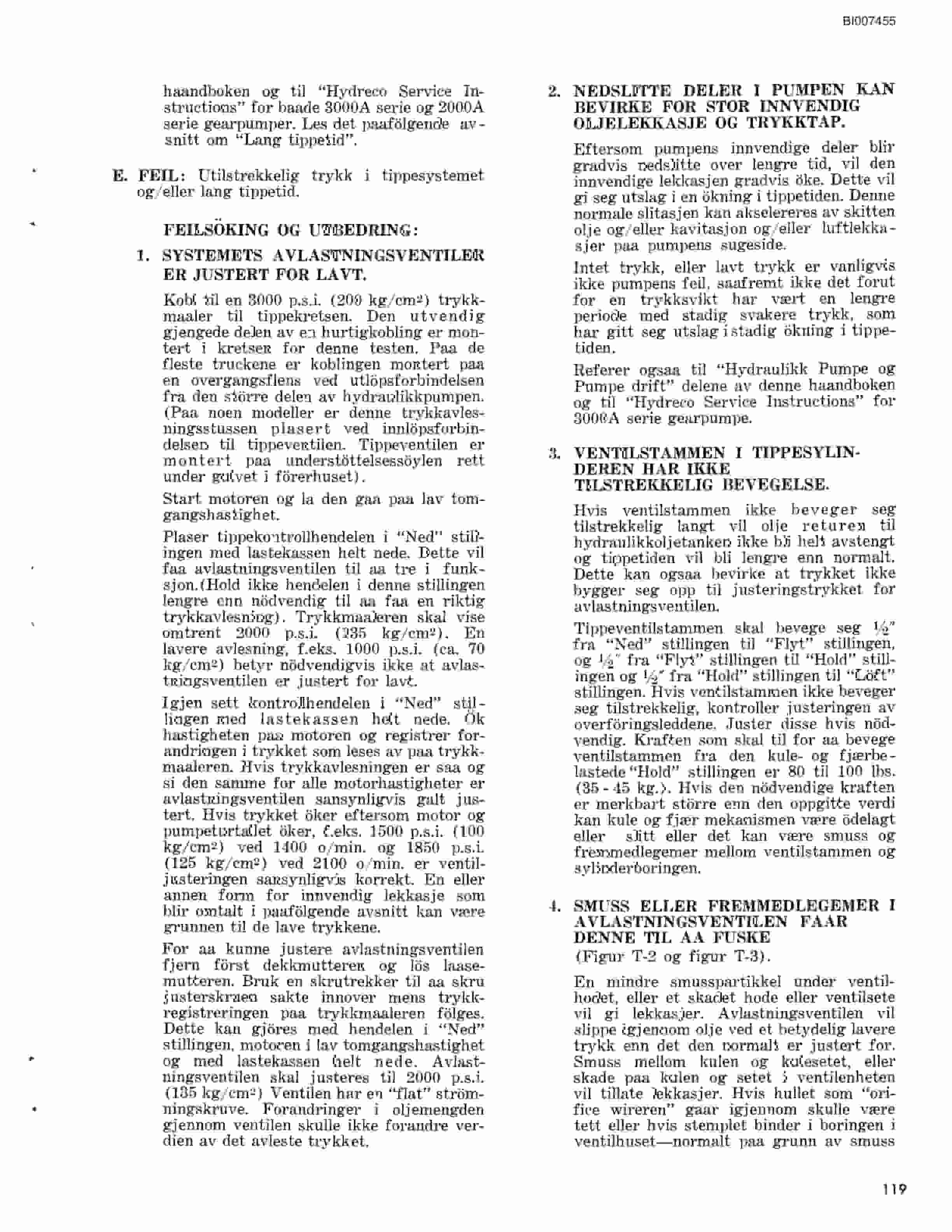 Bucyrus Lectra Haul Trucks Technical Manual BI007455-5