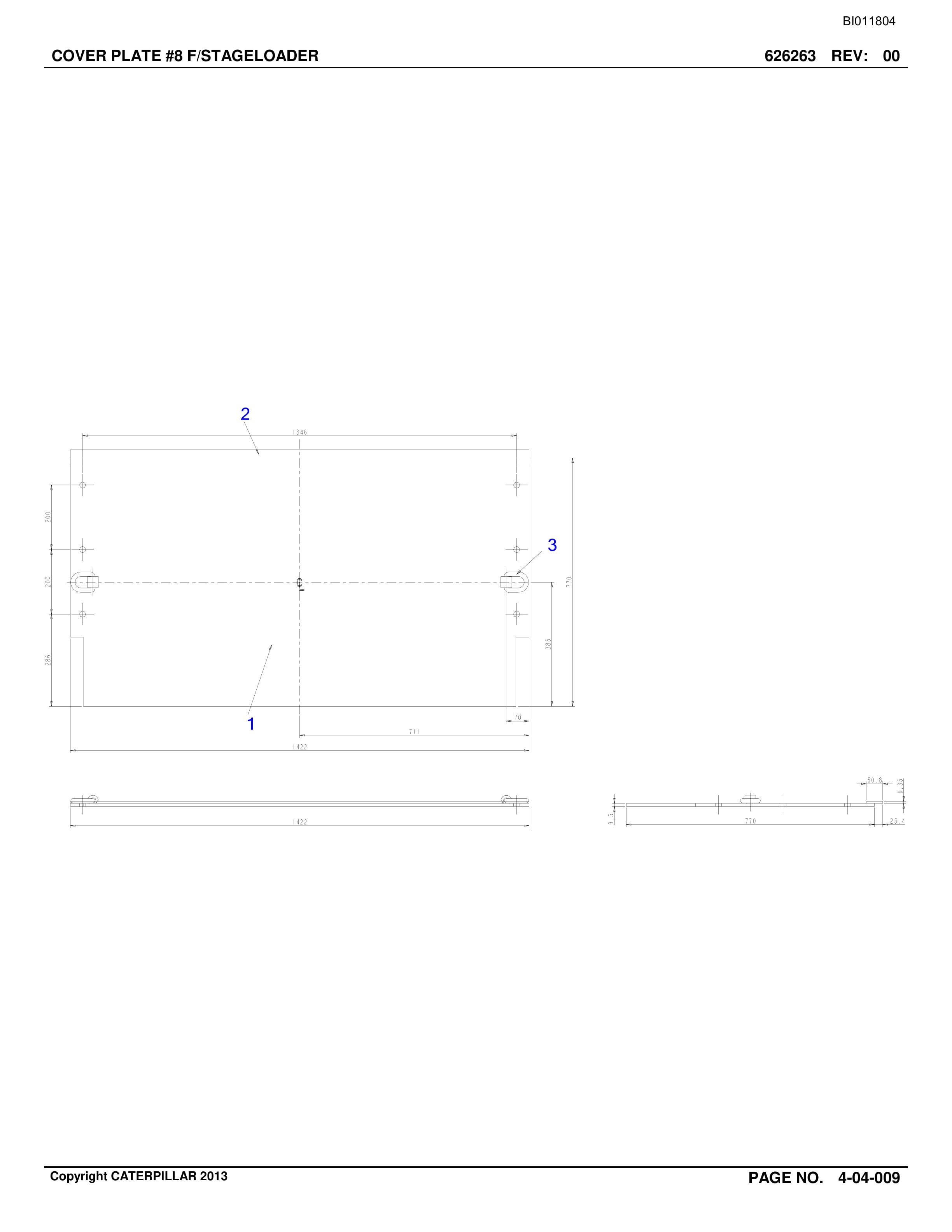 Bucyrus Longwall System Parts Catalog BI011804-3