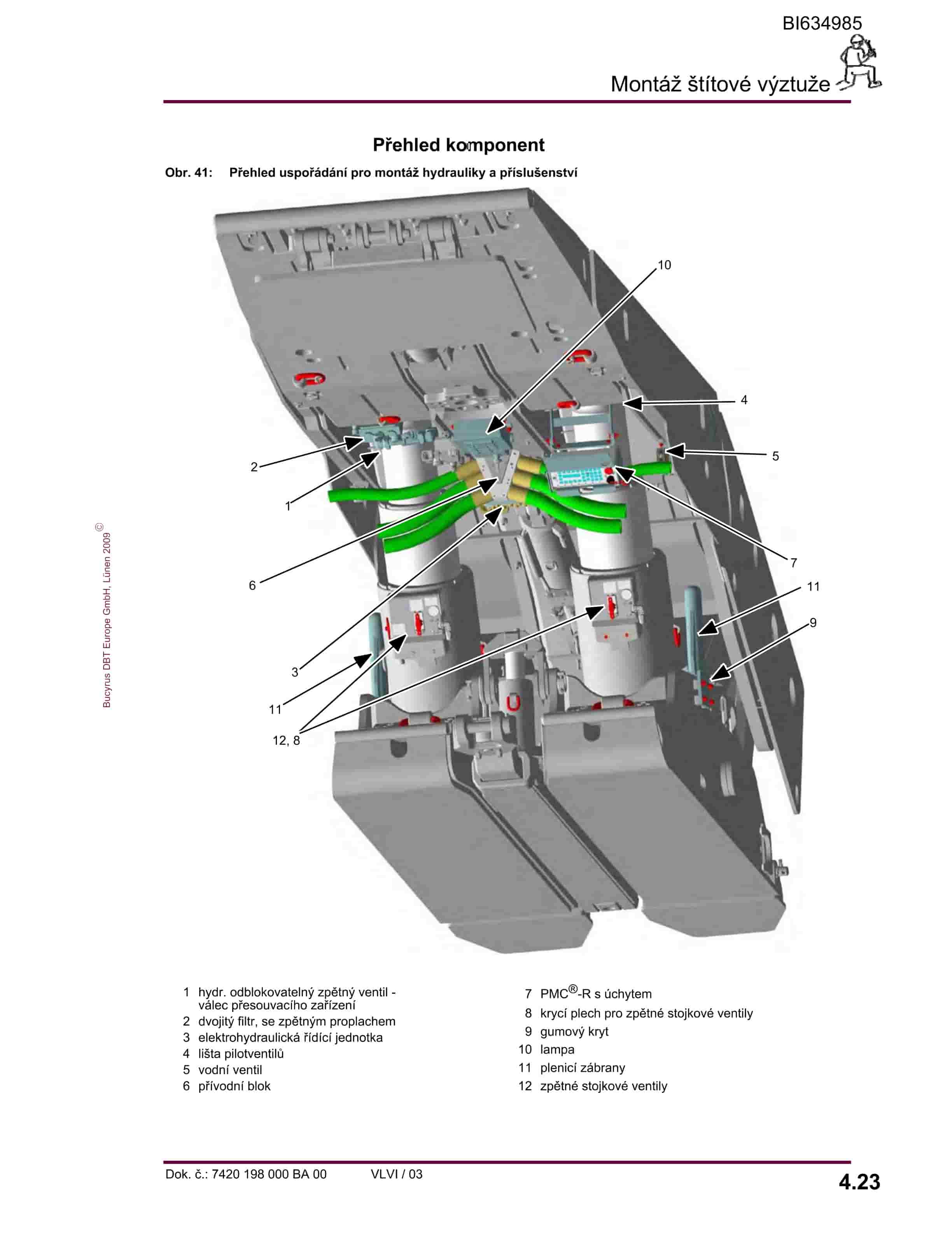 Bucyrus MANUALS CSA Parts Catalog BI634985-3