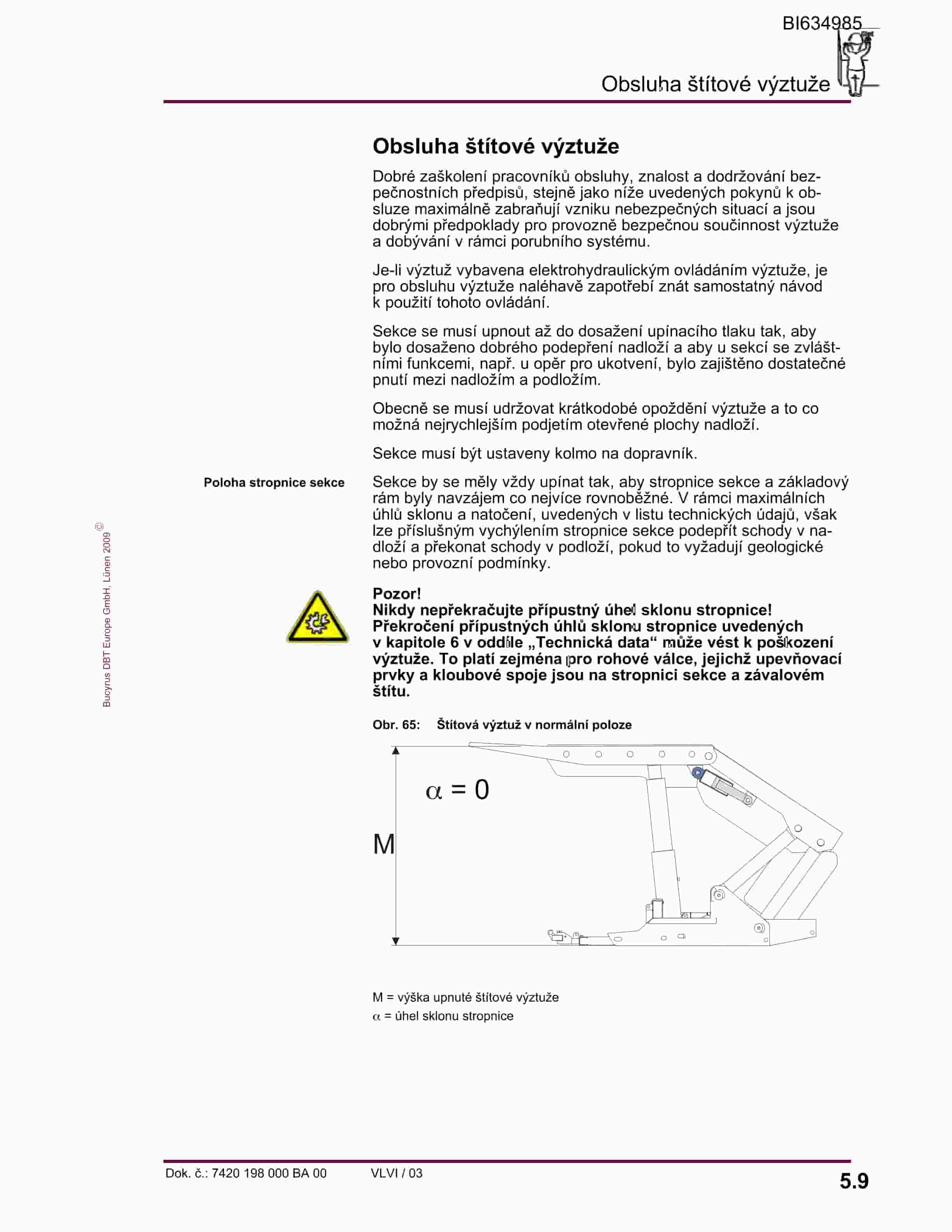 Bucyrus MANUALS CSA Parts Catalog BI634985-4