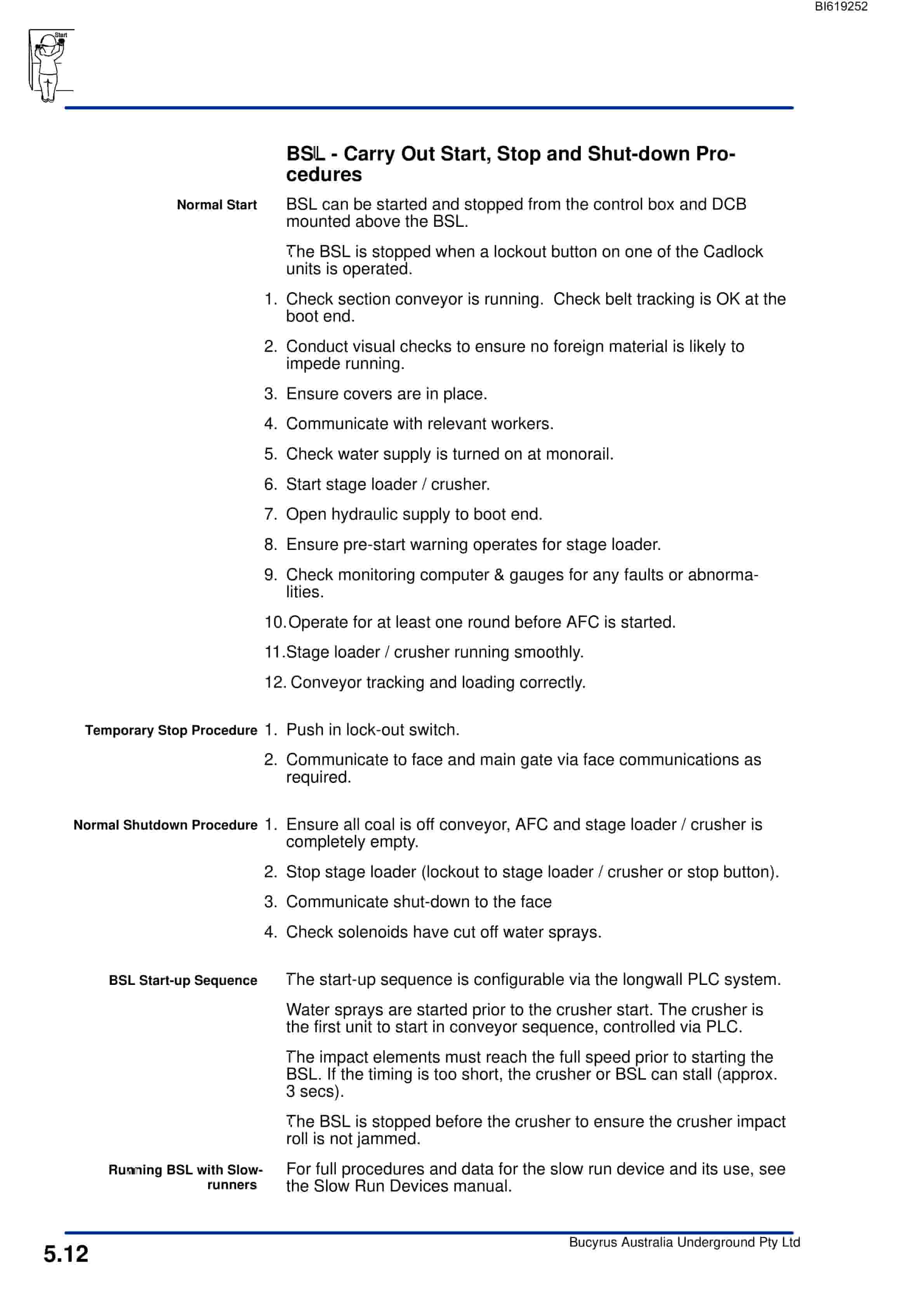 Bucyrus Metropolitan Beam Stage Loader Technical Manual BI619252 3 Bucyrus Metropolitan Beam Stage Loader Technical Manual BI619252 - Image 3