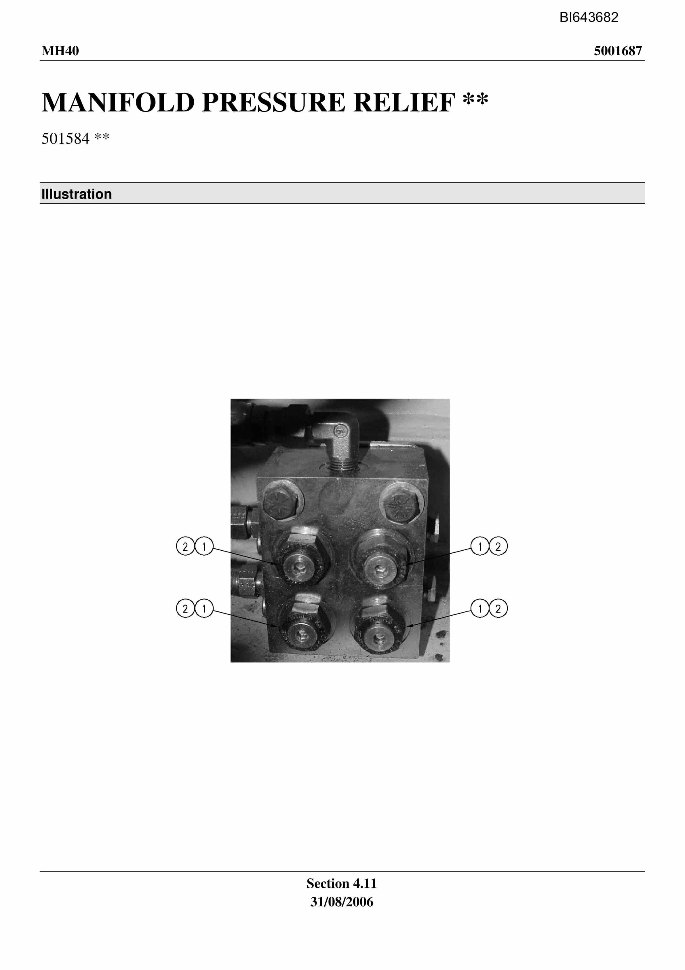 Bucyrus MH-40 Shield Hauler Parts Catalog BI643682-3