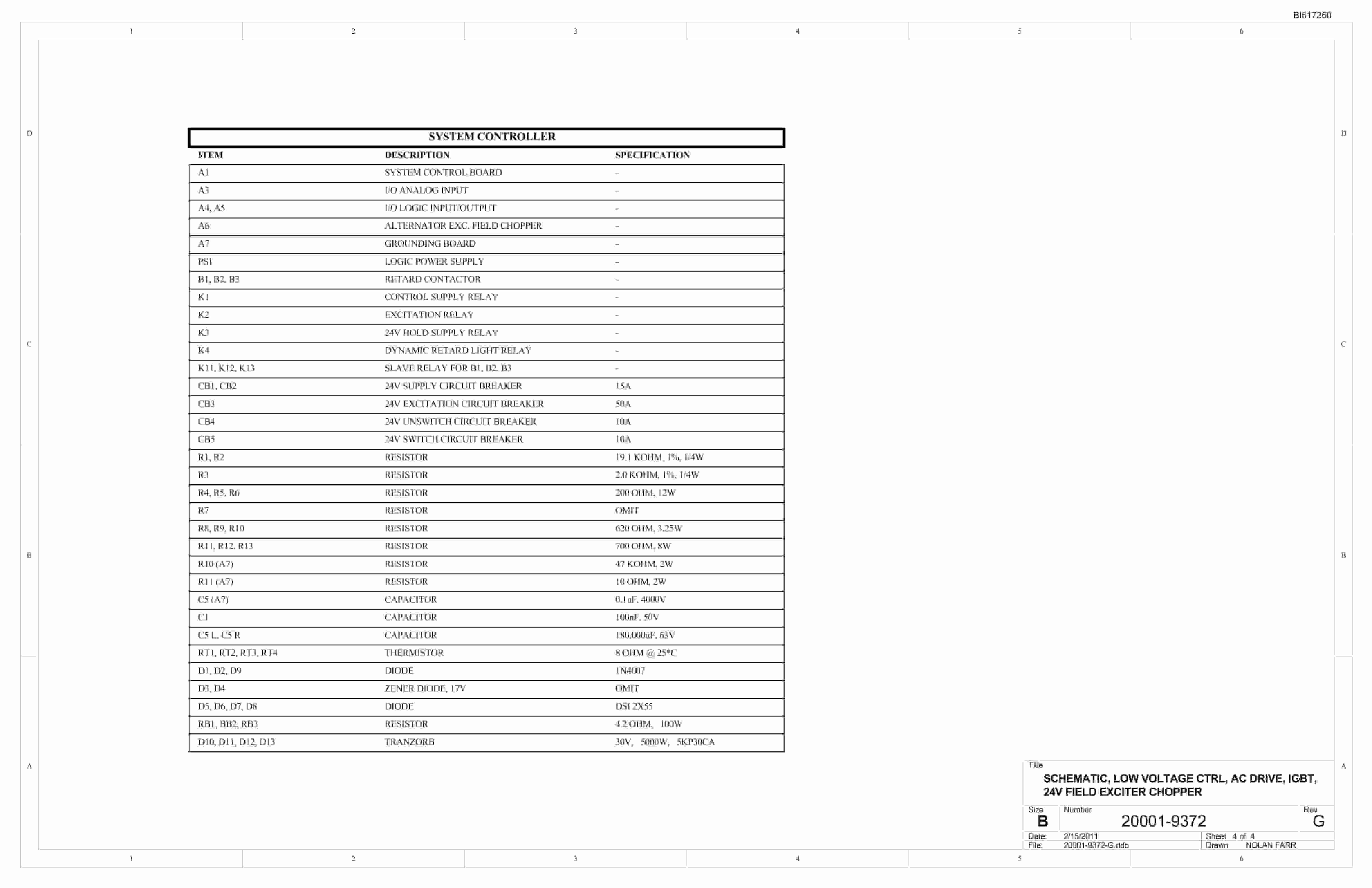 Bucyrus MT6300 IGBT Traction Inverter And Blower Drive Technical Manual BI617250 3 Bucyrus MT6300 IGBT Traction Inverter And Blower Drive Technical Manual BI617250 - Image 3