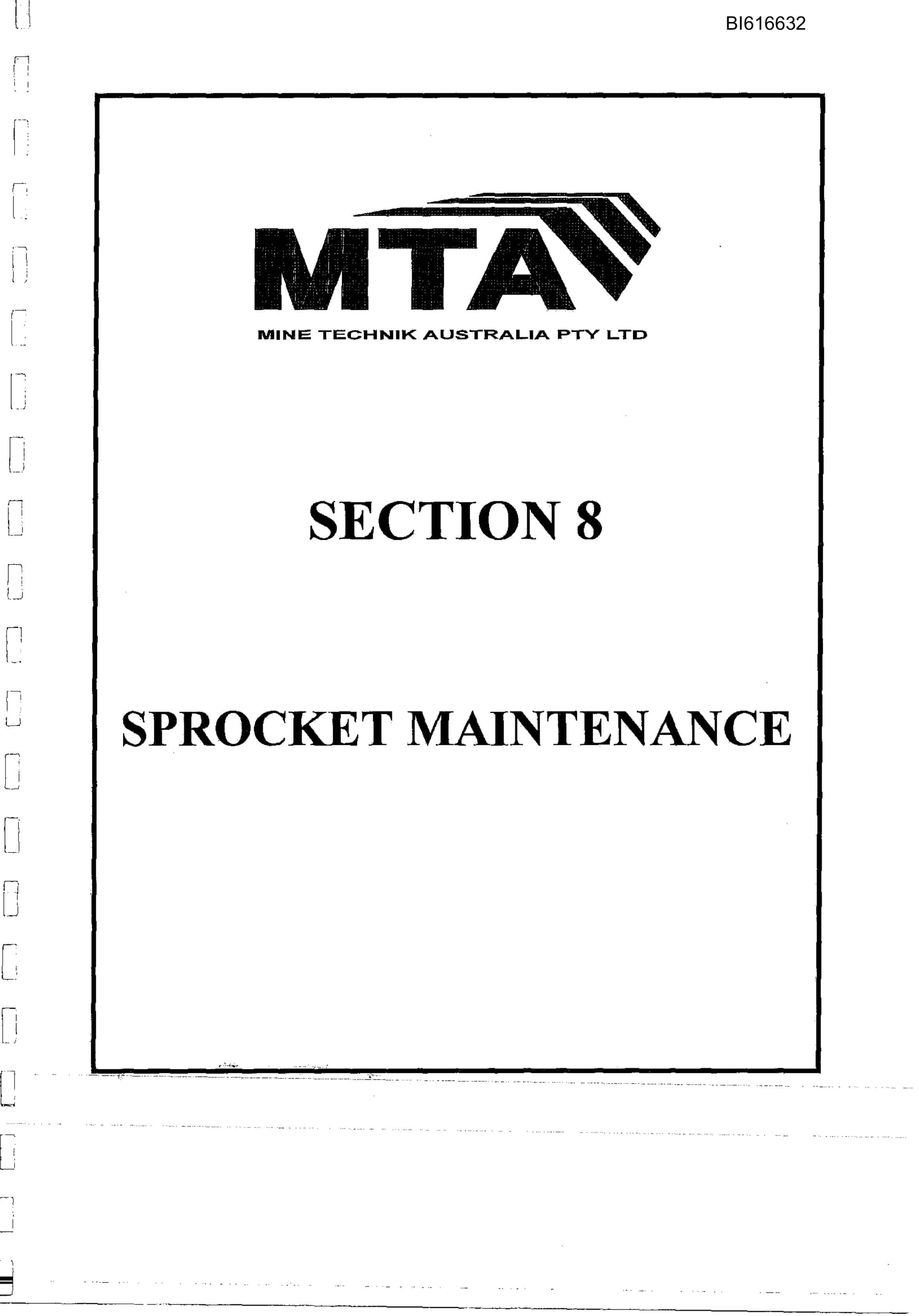 Bucyrus MTA Longwall Technical Manual BI616632-2