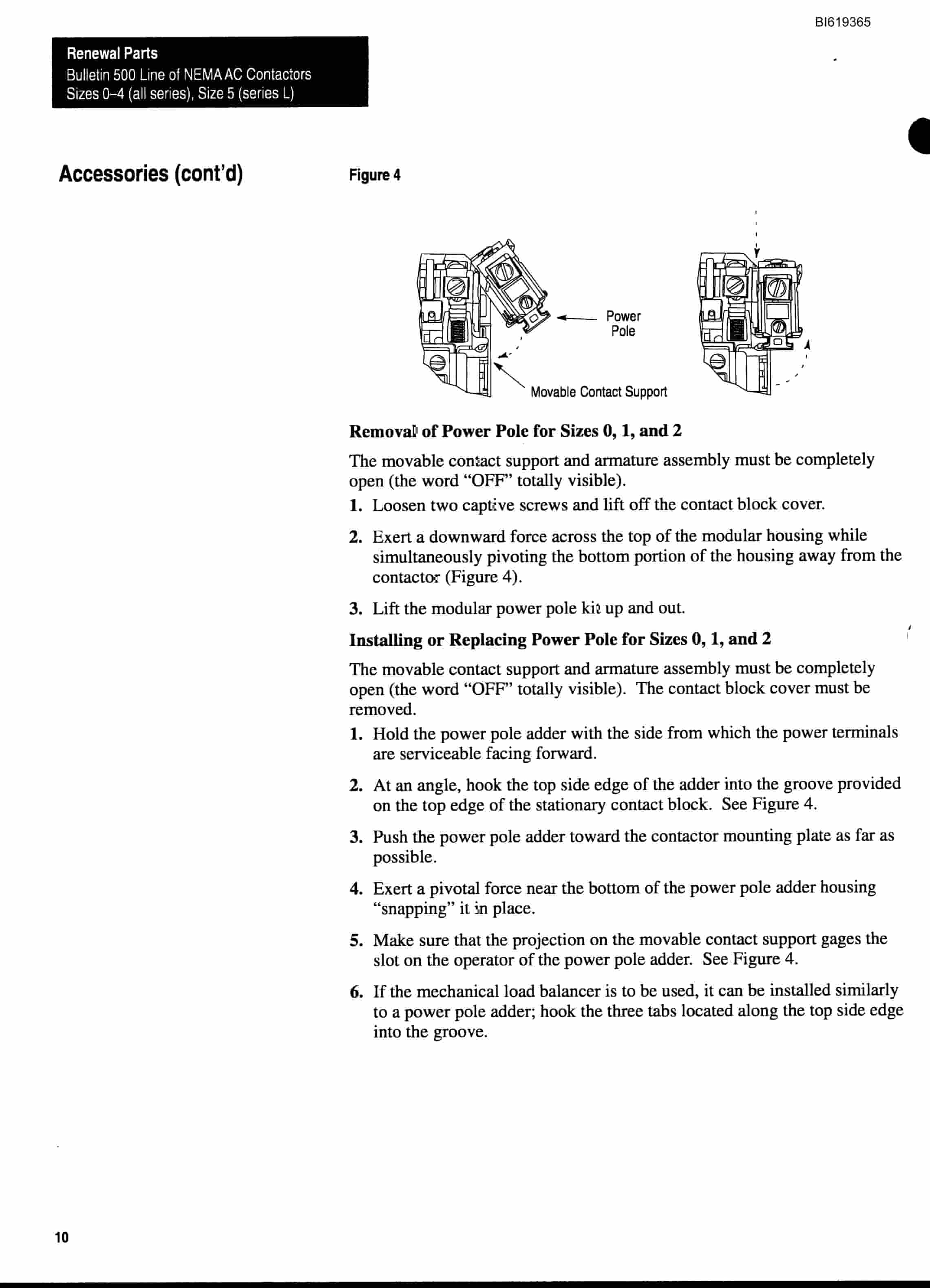 Bucyrus Nema AC Contactors Technical Manual BI619365 2 Bucyrus Nema AC Contactors Technical Manual BI619365 - Image 2
