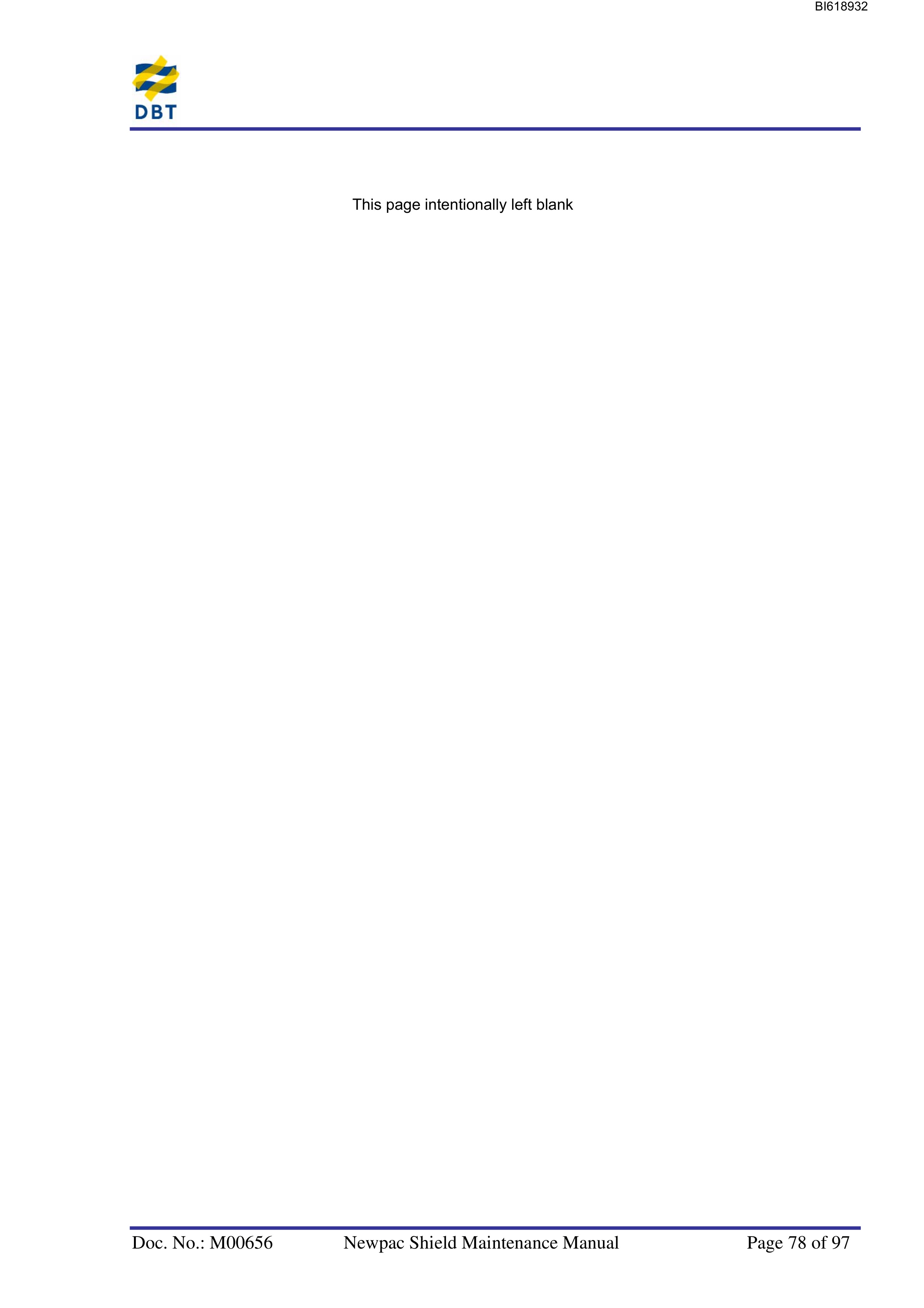 Bucyrus Newpac DBT Shield Technical Manual BI618932 5 Bucyrus Newpac DBT Shield Technical Manual BI618932 - Image 5