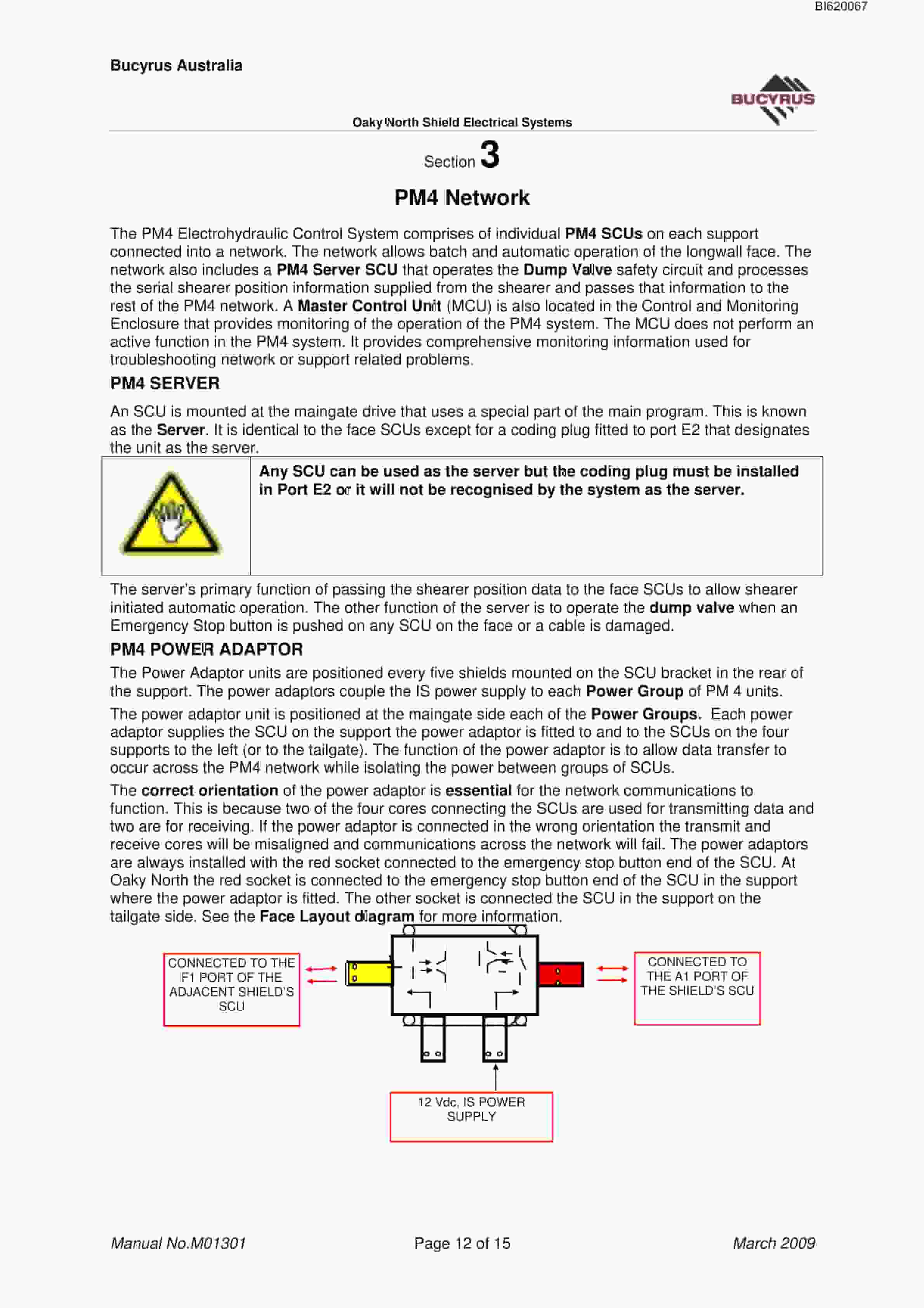 Bucyrus Oaky North Shield Electrical Systems Technical Manual BI620067-5
