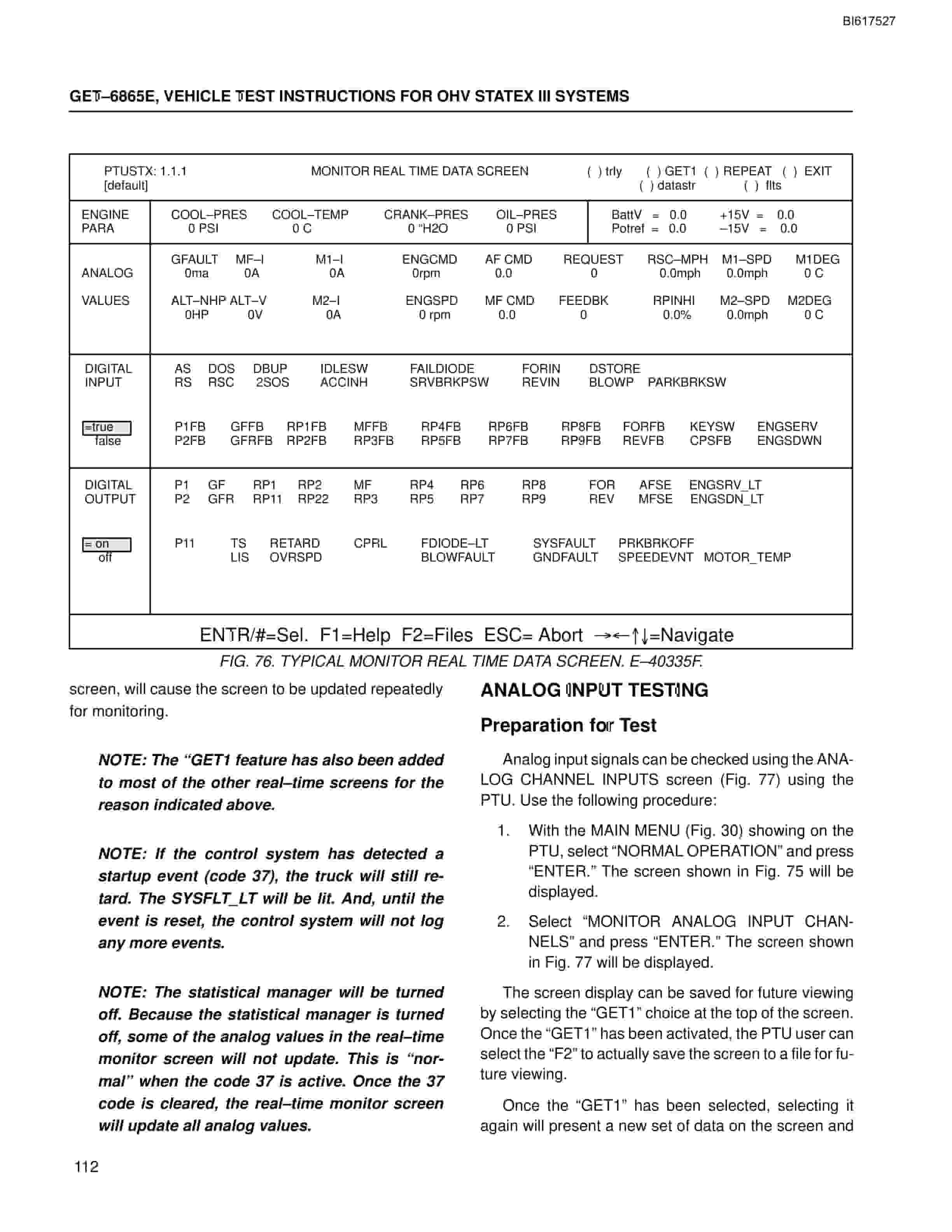 Bucyrus OHV Statex III Systems Technical Manual BI617527-3