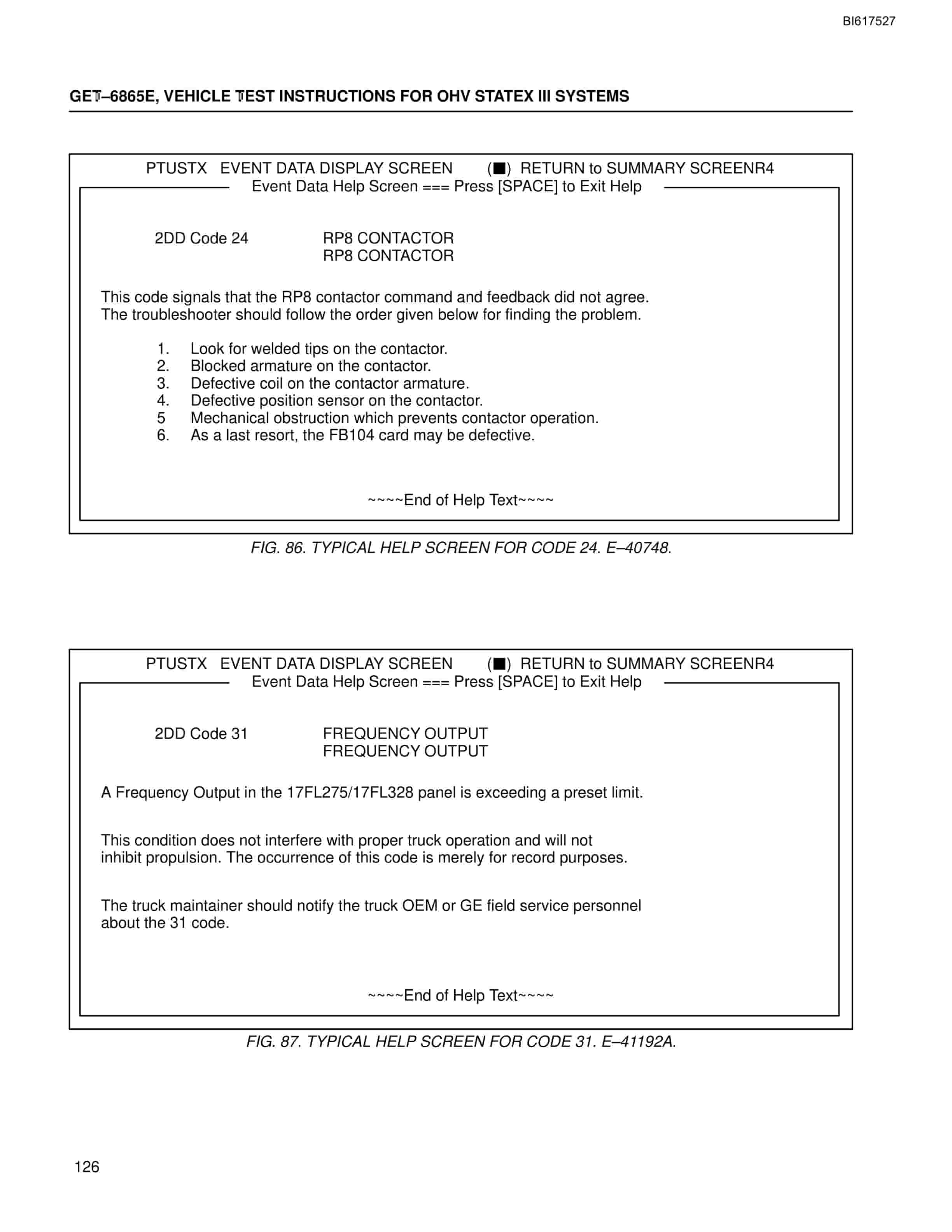 Bucyrus OHV Statex III Systems Technical Manual BI617527-4