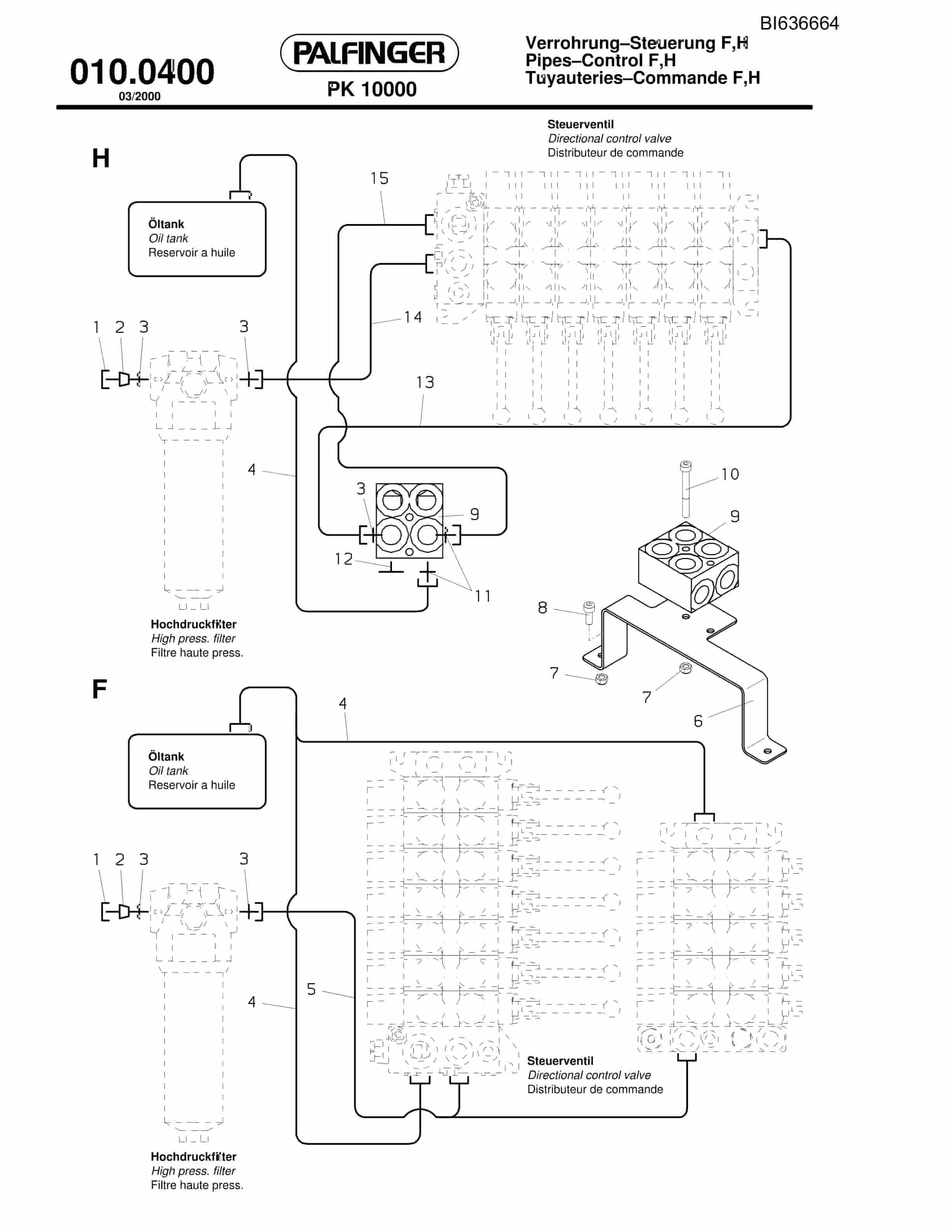 Bucyrus Palfinger Hydraulic Crane PK10000(M) Technical Manual BI636664-2