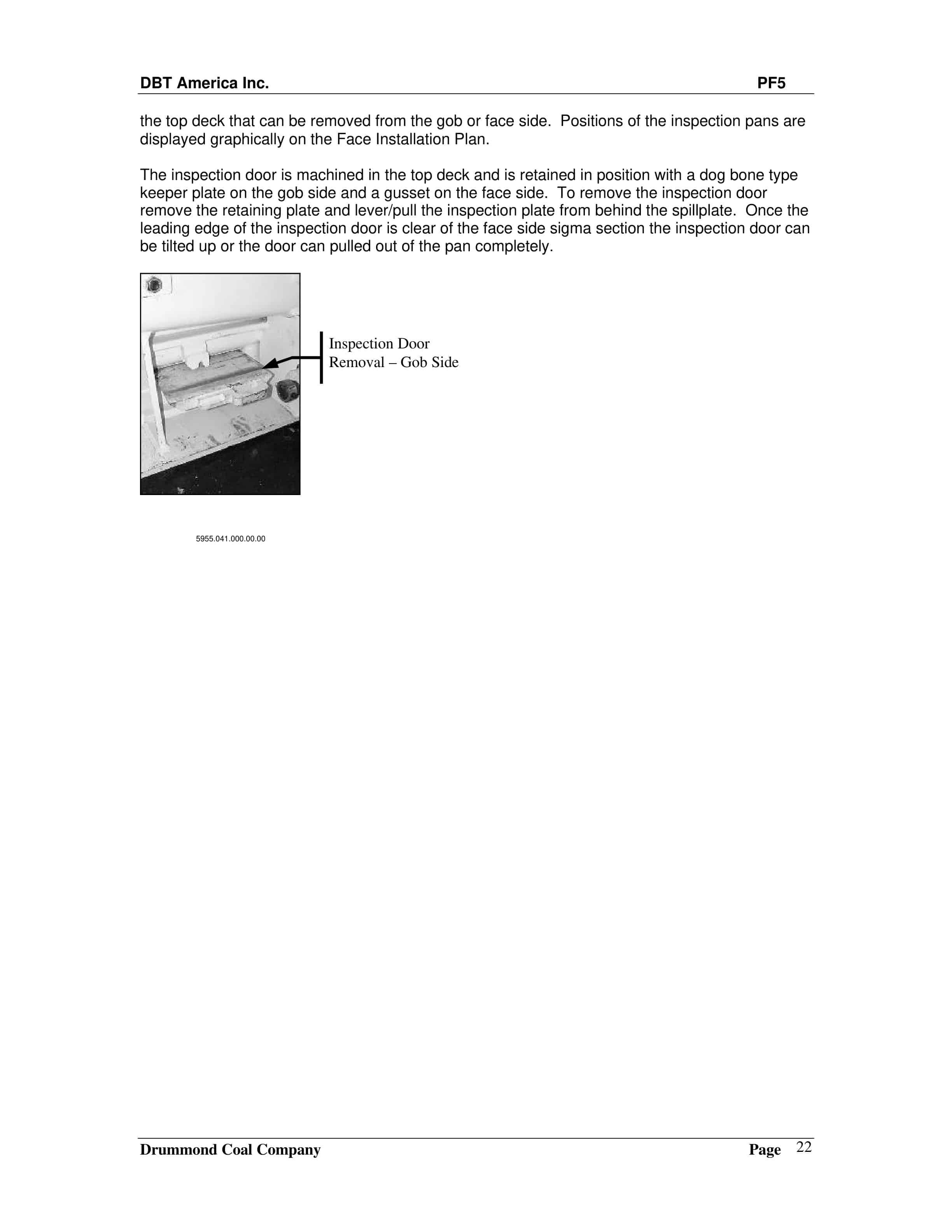 Bucyrus PF5 ArmOred Face Conveyor Technical Manual BI619046-3