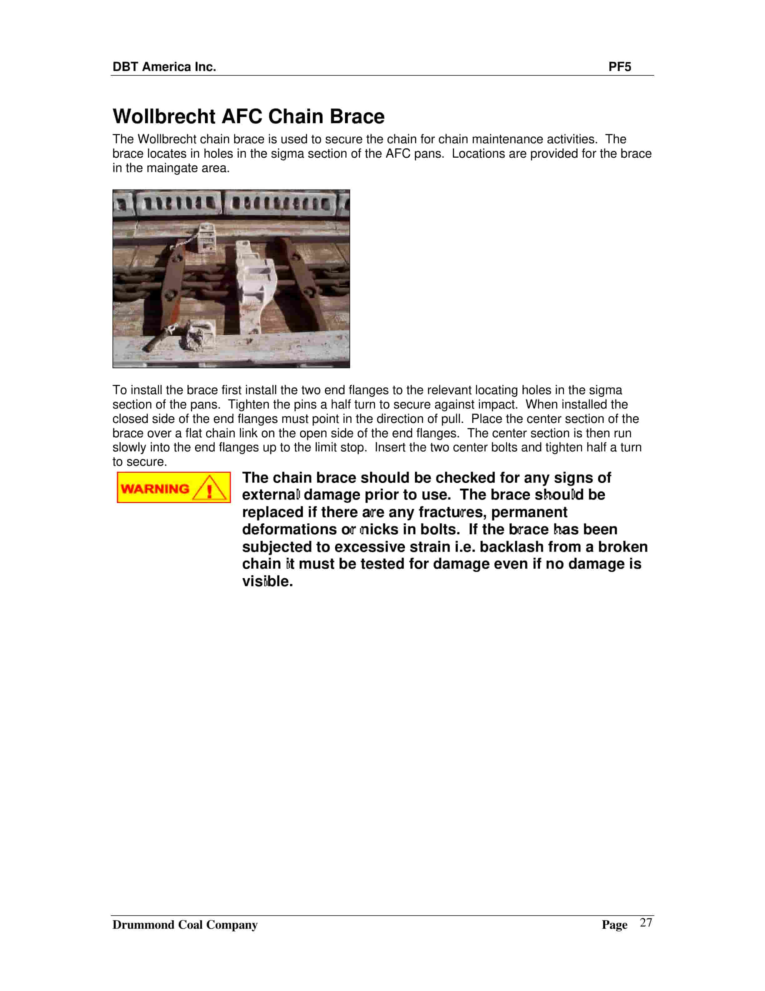 Bucyrus PF5 ArmOred Face Conveyor Technical Manual BI619046-5