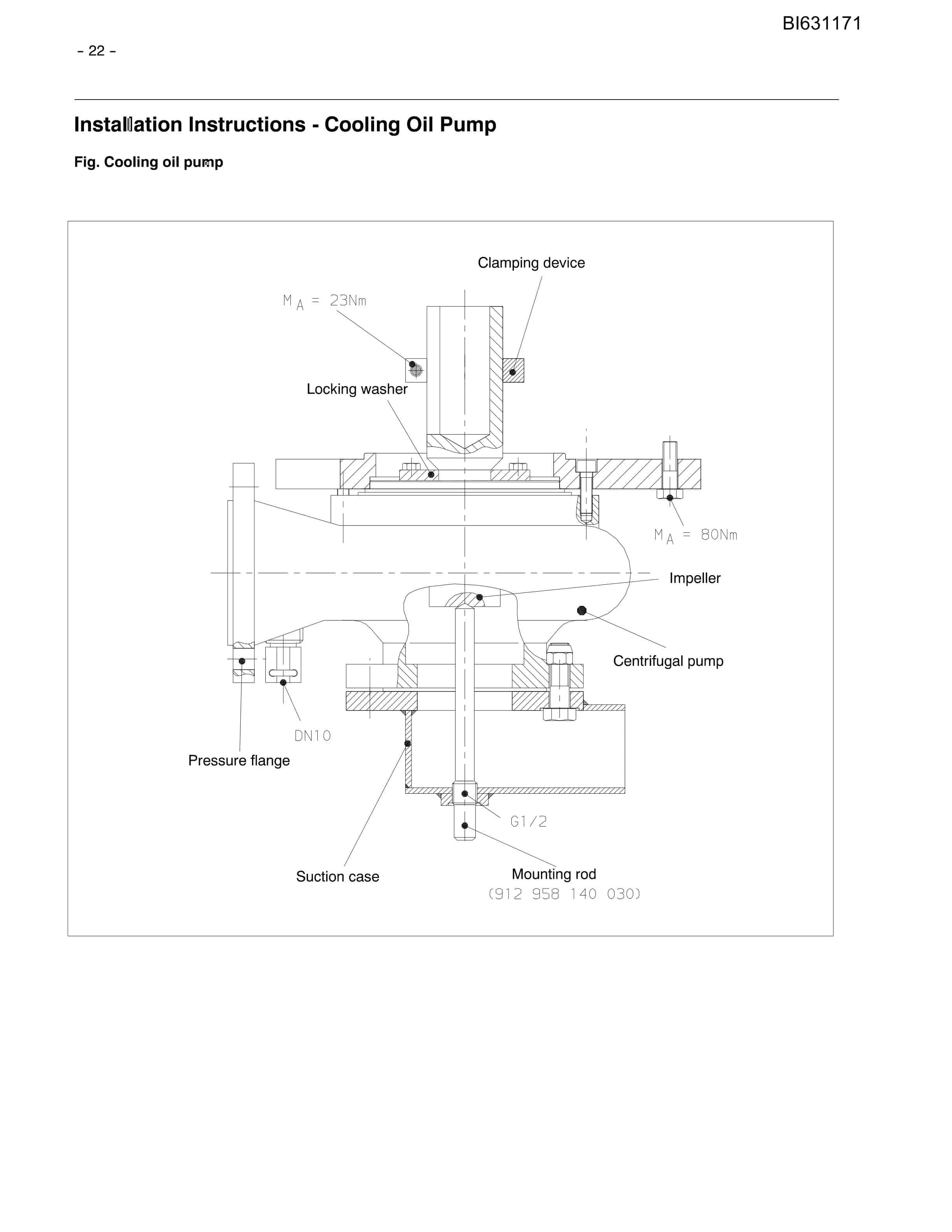 Bucyrus Planetary Gearbox P-45 CST Parts Catalog BI631171-3