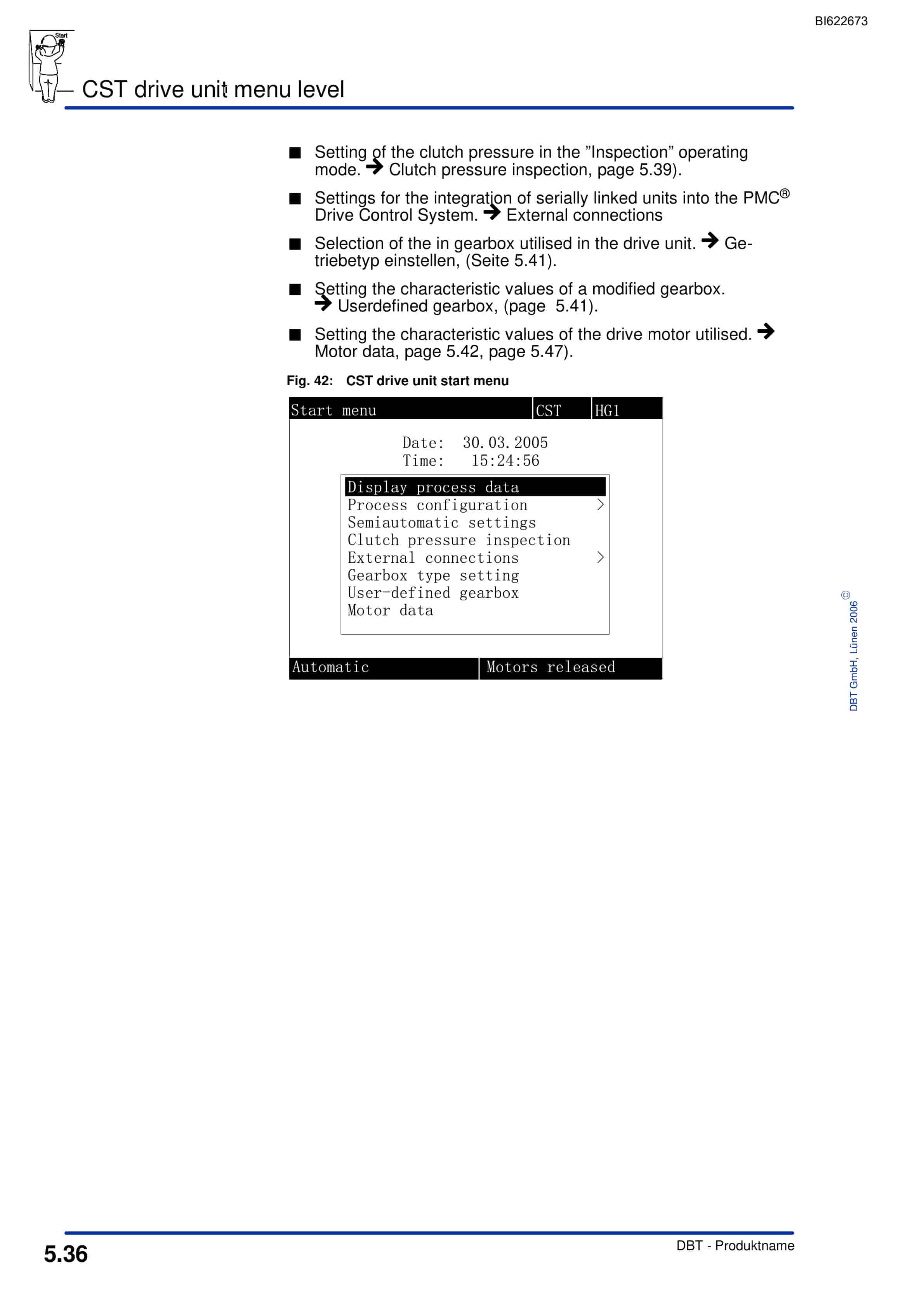 Bucyrus PMC Drive Control System - Conveyor With CST Gearbox Technical Manual BI622673-3