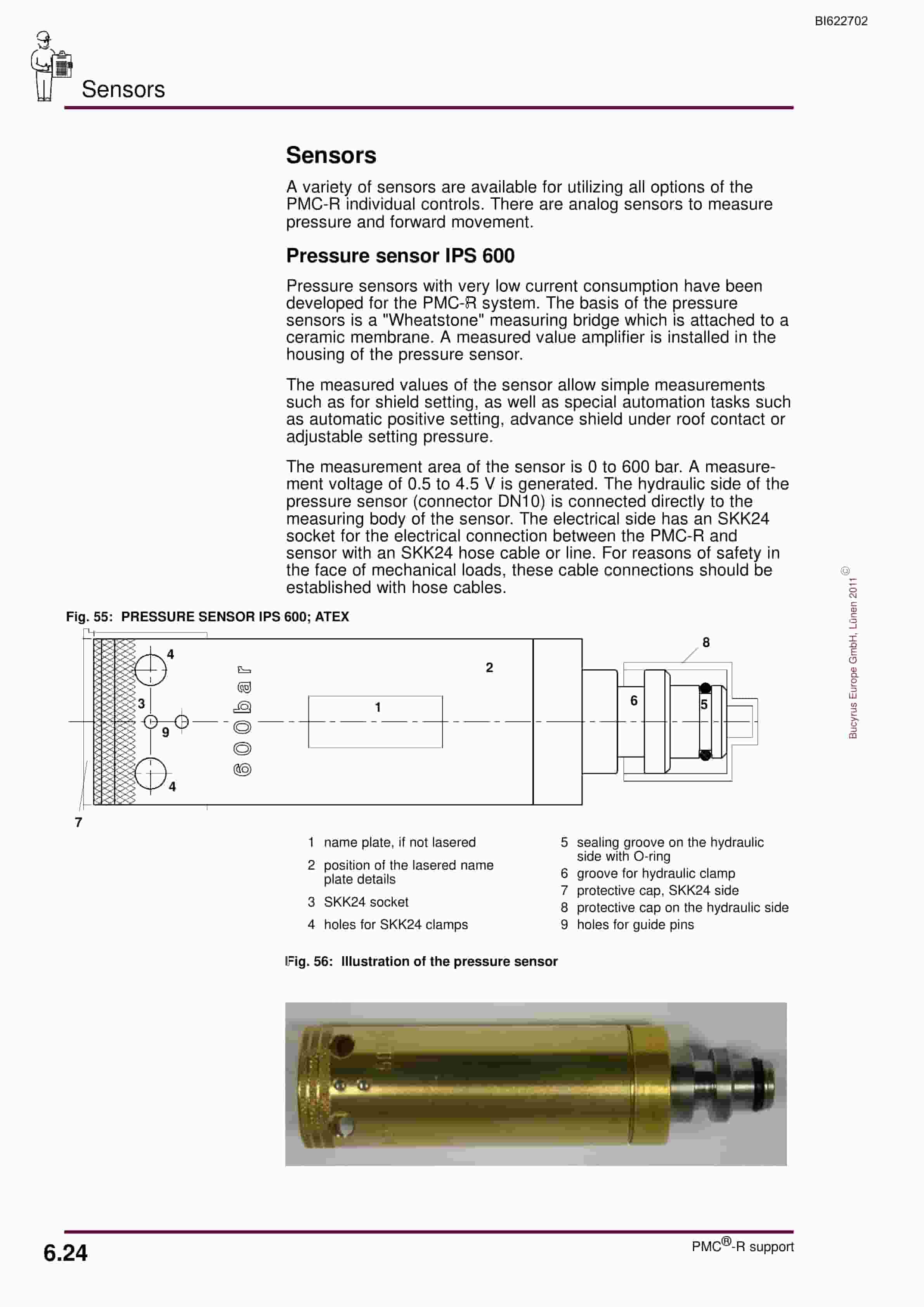 Bucyrus PMC-R System Face Control Operating Manual BI622702-5