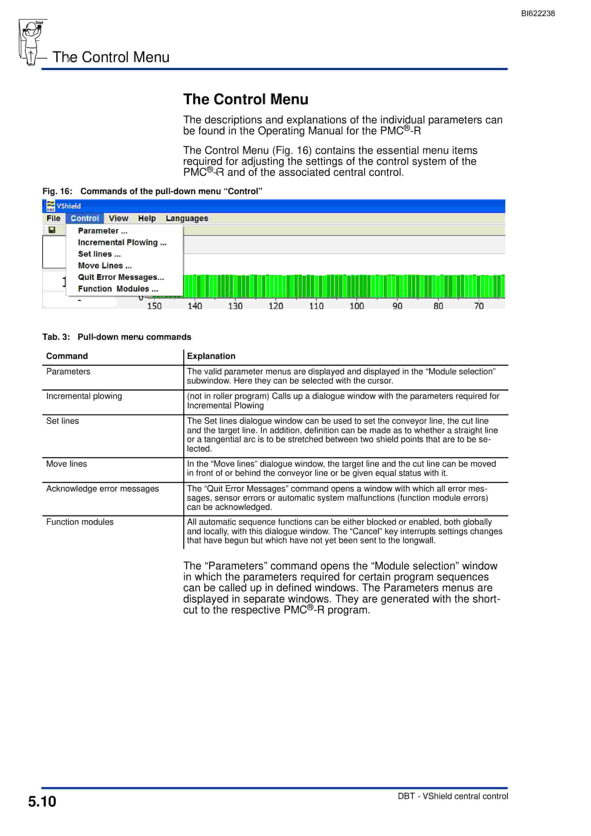 Bucyrus PMC-R System VShield Central Control Version 10.23 Technical Manual BI622238-2