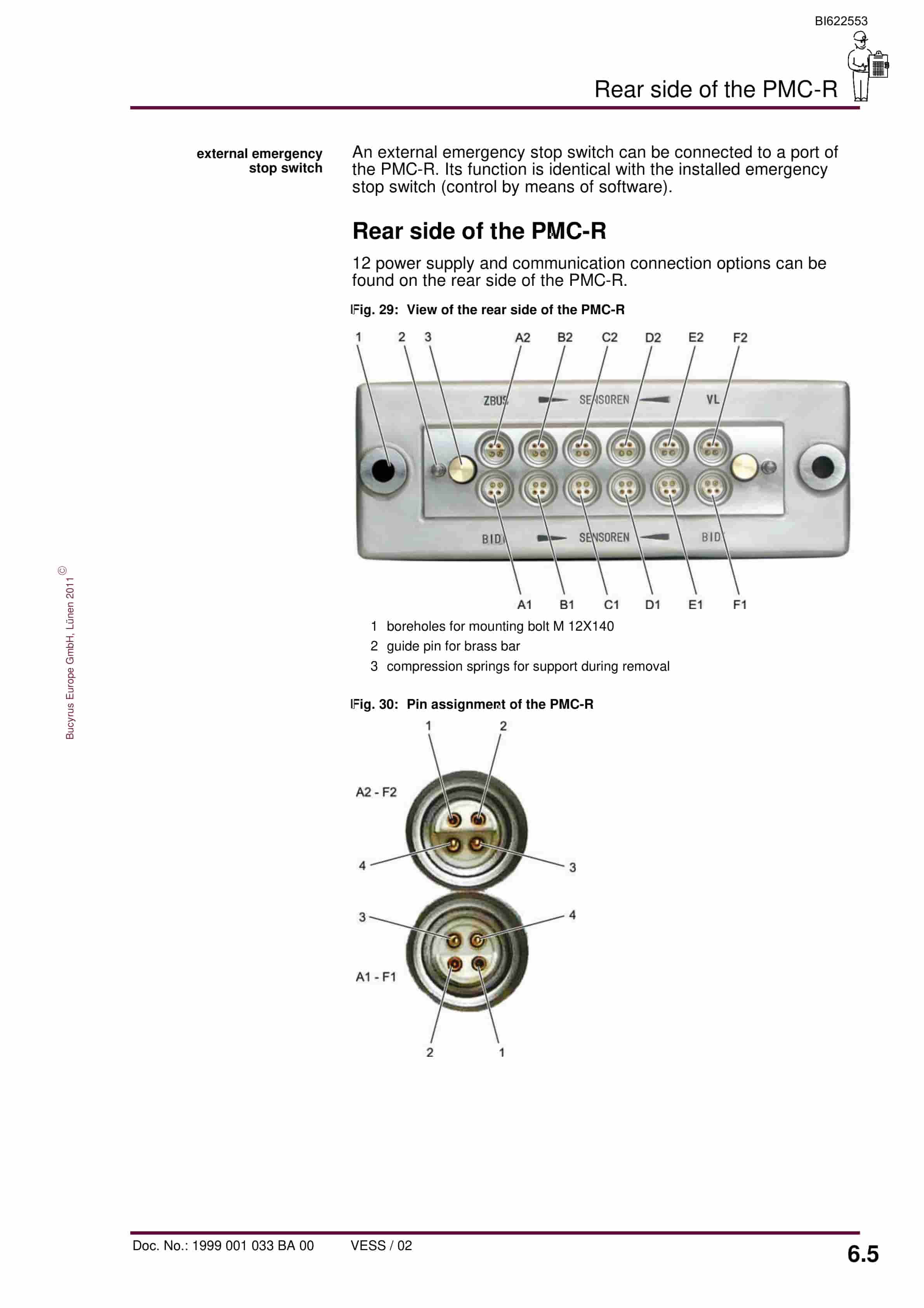 Bucyrus PMC System Controlling The Automatic Lubrication System Operating Manual BI622553-3