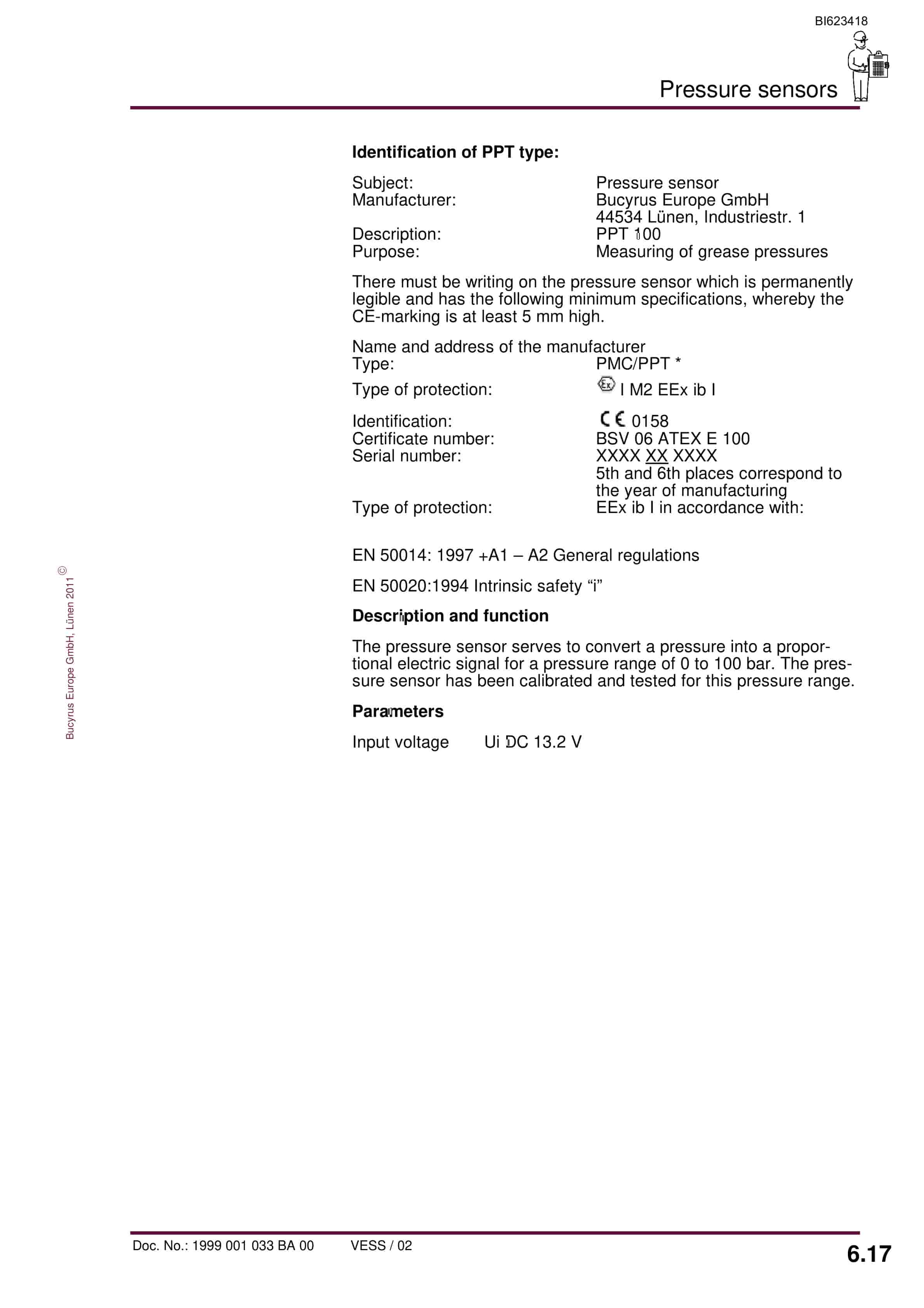 Bucyrus PMC System Controlling The Automatic Lubrication System Operating Manual BI623418-5
