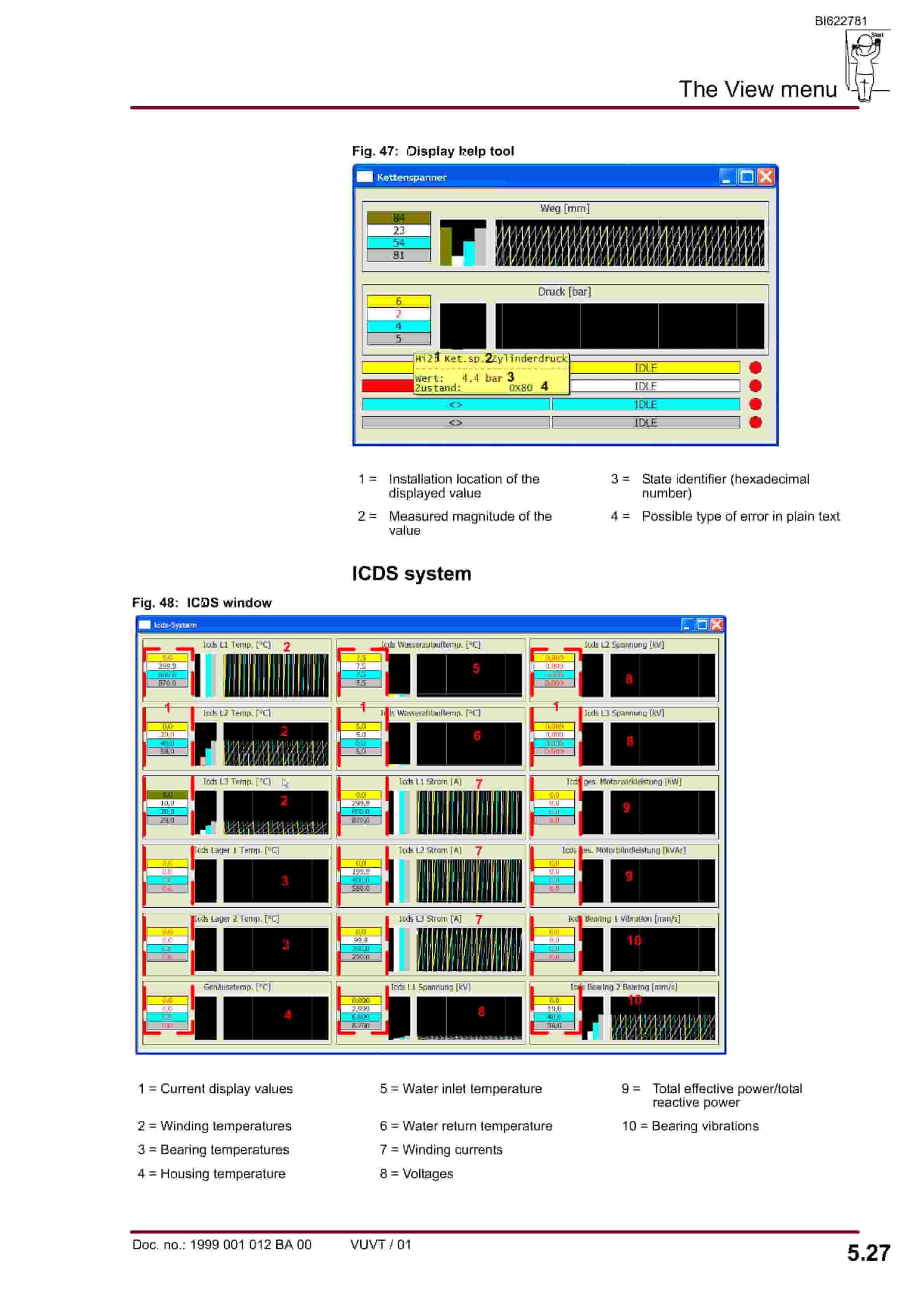 Bucyrus PMC System VDrive Central Control Visualization Of The Gear Control PMC-D Operating Manual BI622781 3 Bucyrus PMC System VDrive Central Control Visualization Of The Gear Control PMC-D Operating Manual BI622781-3