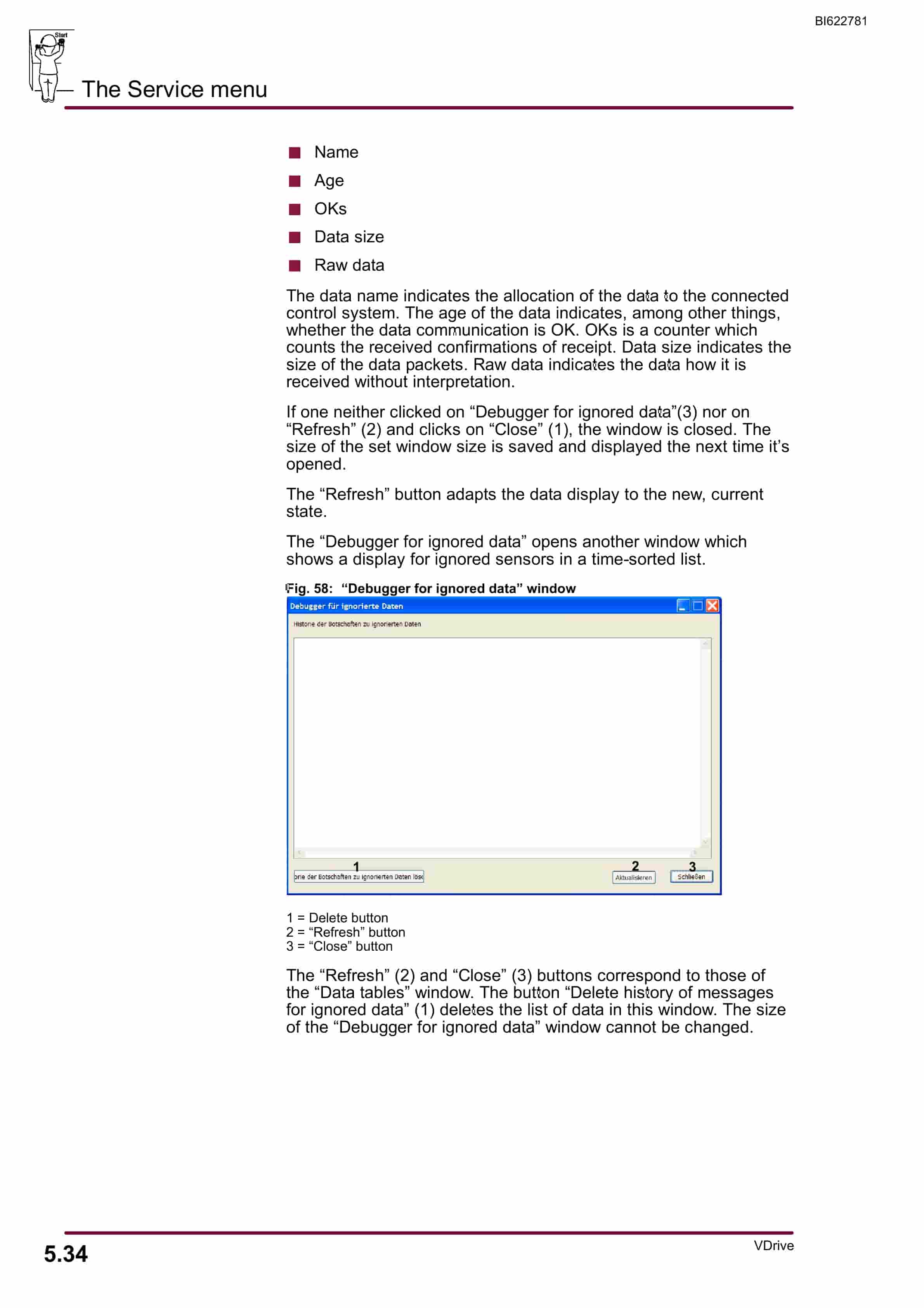 Bucyrus PMC System VDrive Central Control Visualization Of The Gear Control PMC-D Operating Manual BI622781 4 Bucyrus PMC System VDrive Central Control Visualization Of The Gear Control PMC-D Operating Manual BI622781-4