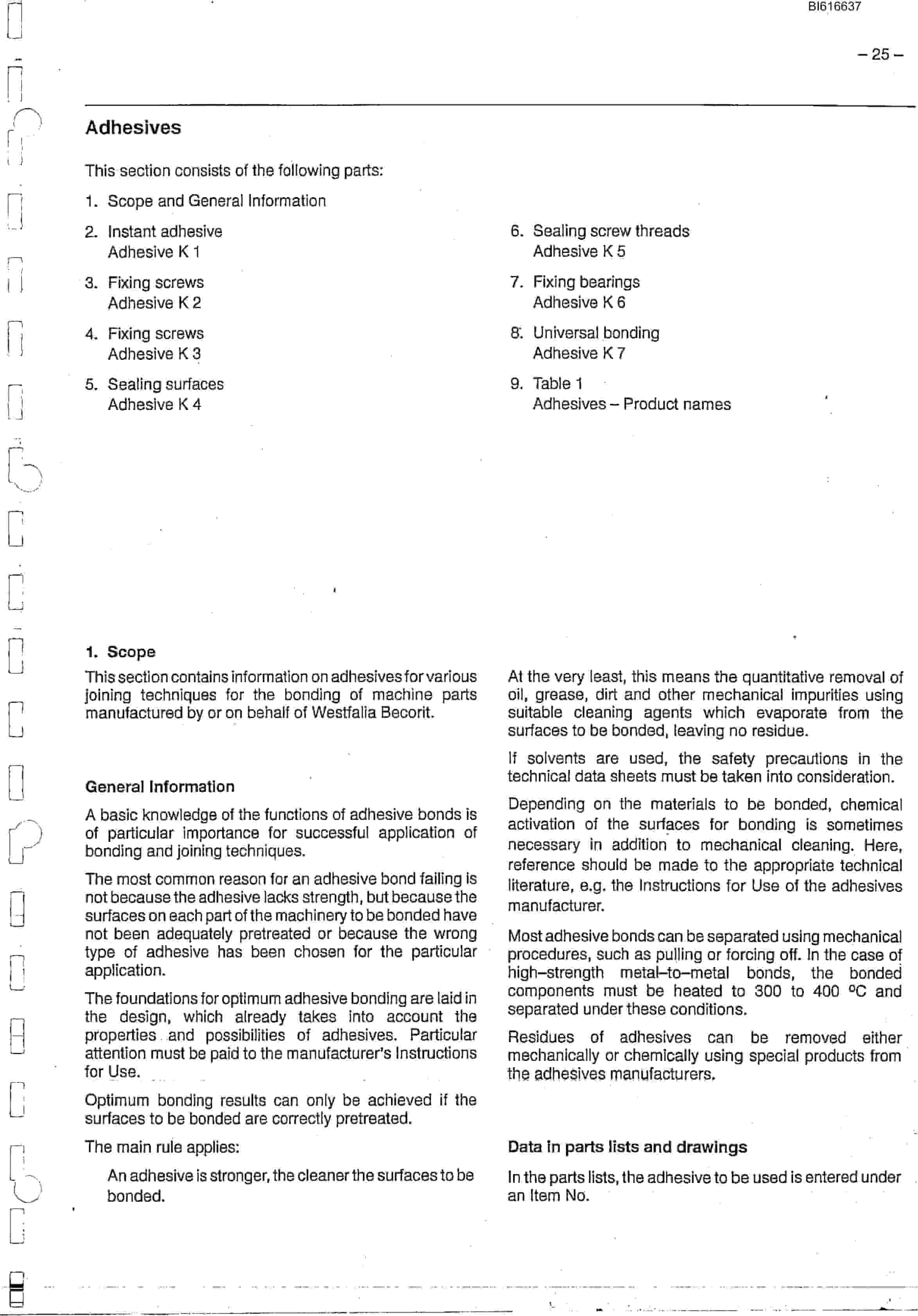 Bucyrus Power Unit With SF-25 Spur Gearbox Technical Manual BI616637-4