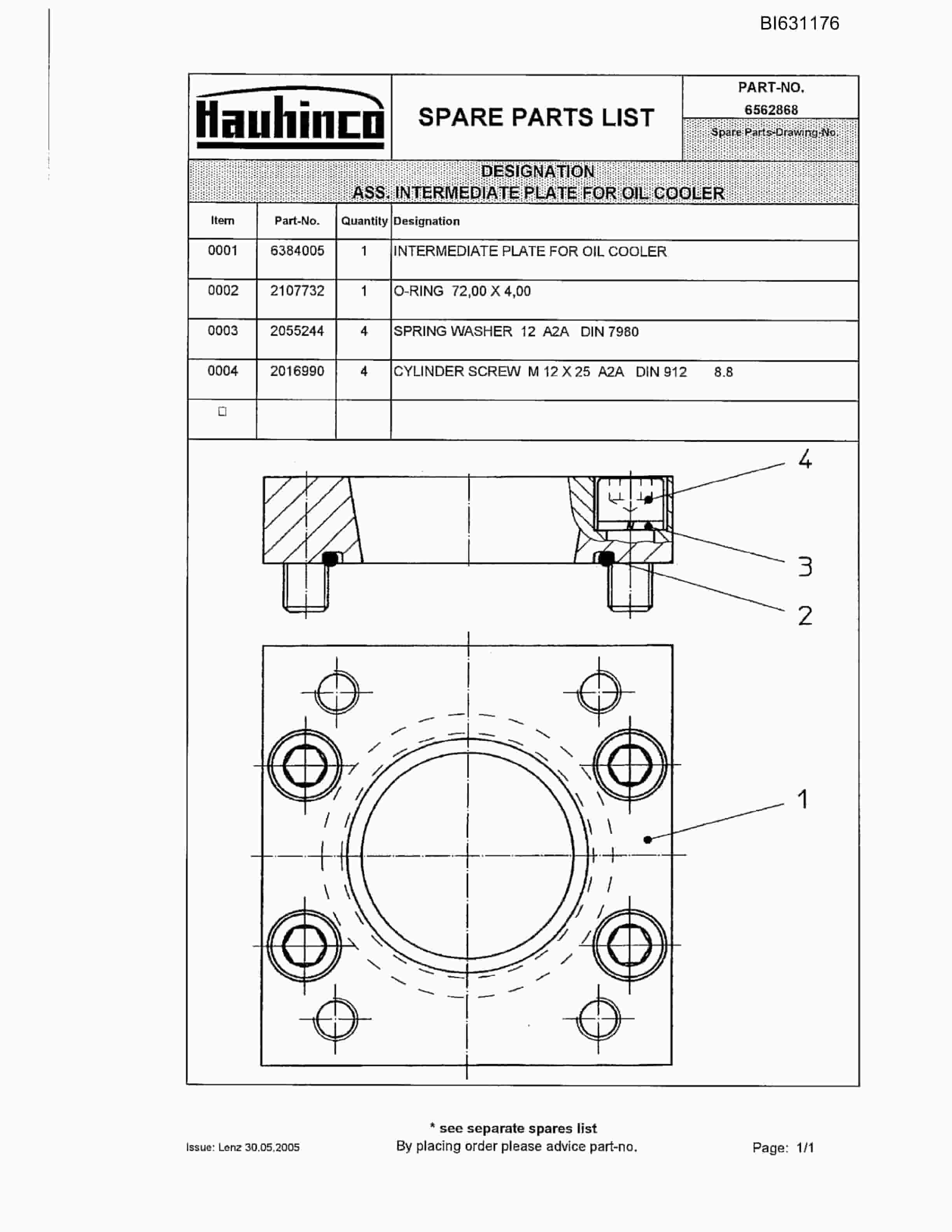 Bucyrus Pump Station And TransFormer Integra Coal Parts Catalog BI631176-5