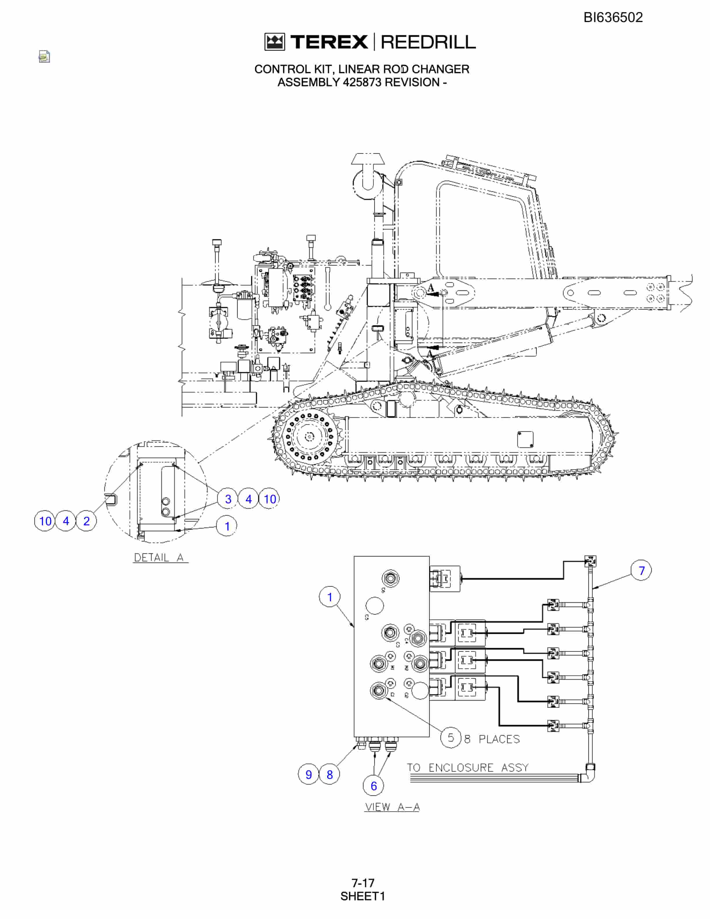 Bucyrus R20C Parts Catalog BI636502-5