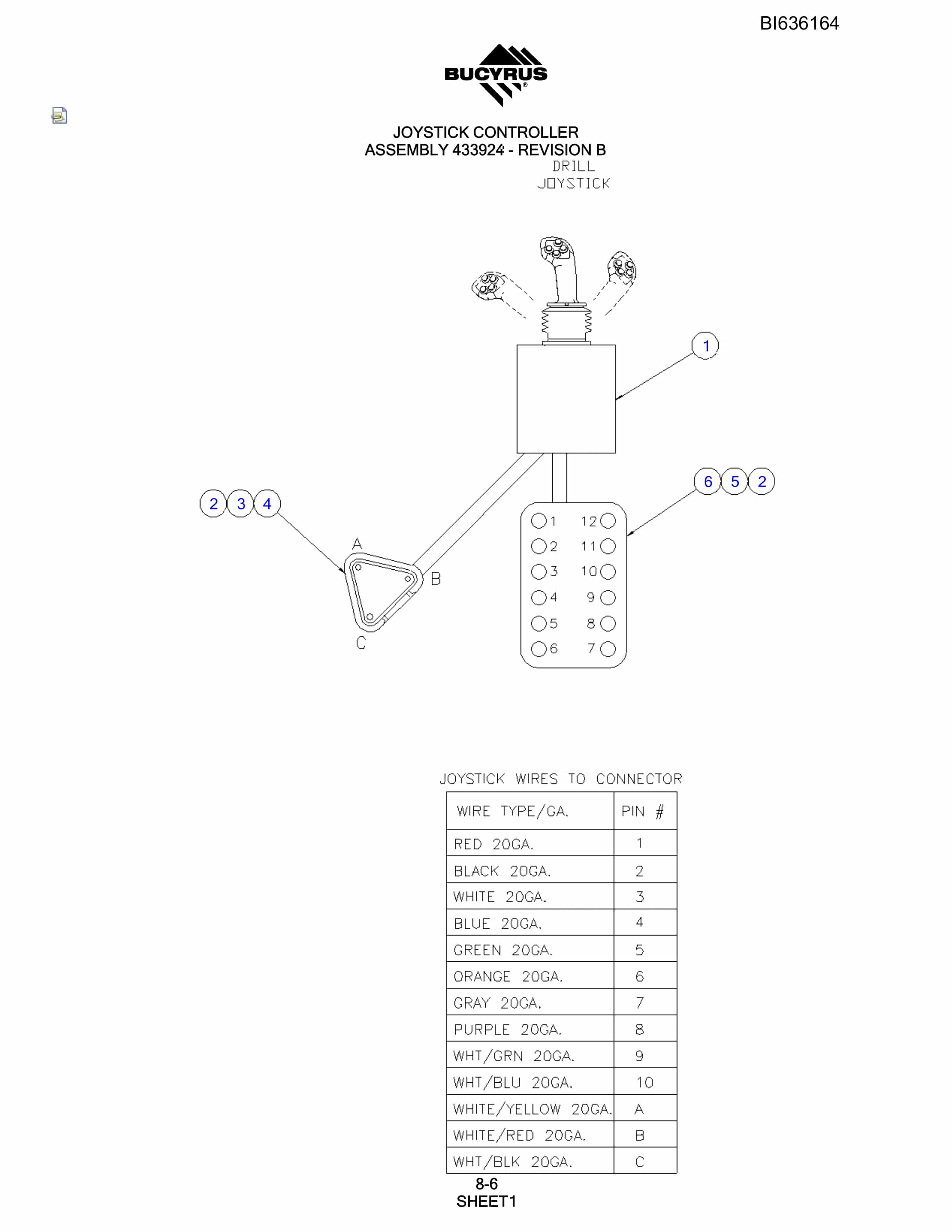 Bucyrus R30C Hydraulic Track Drill Parts Manual BI636164-4