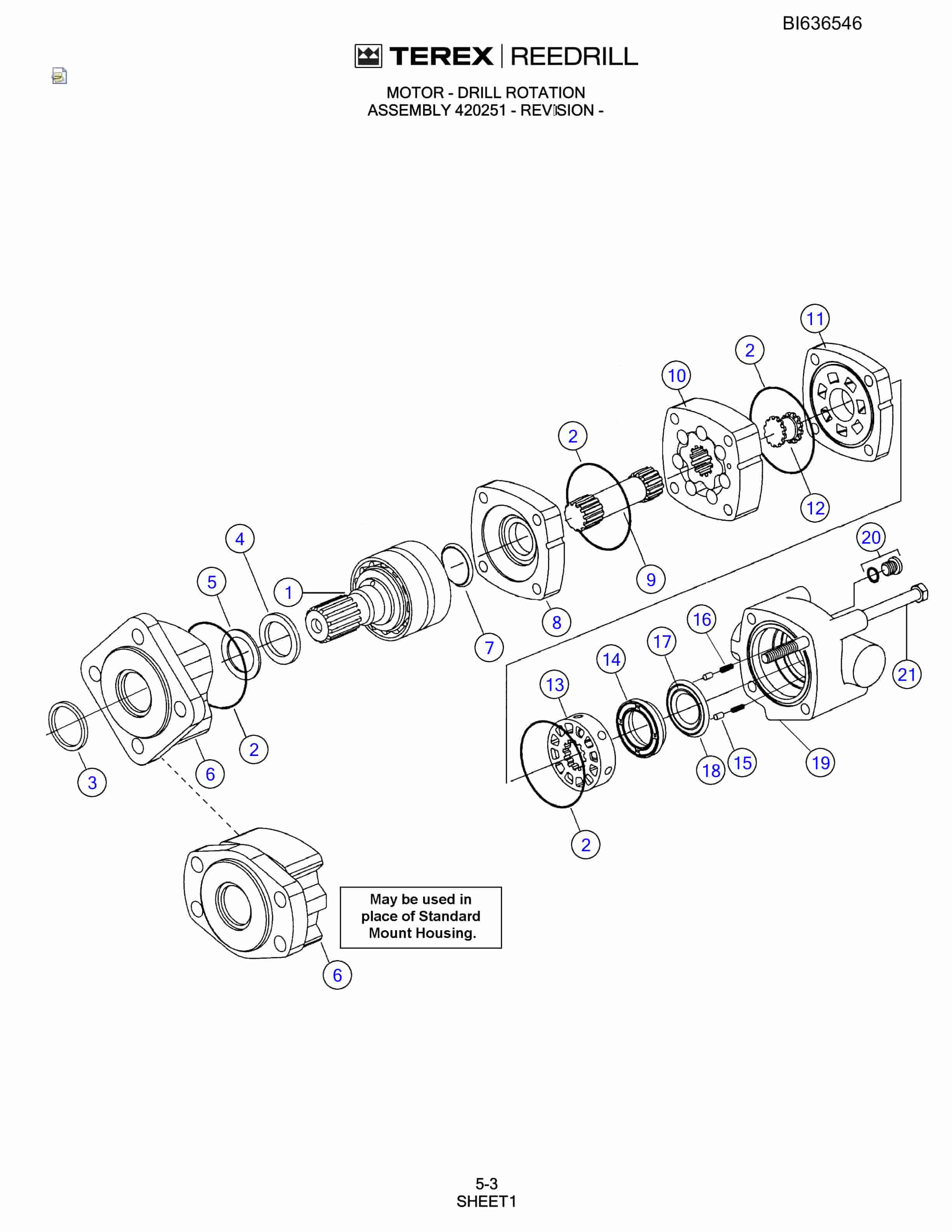 Bucyrus R30C Parts Catalog BI636546-2