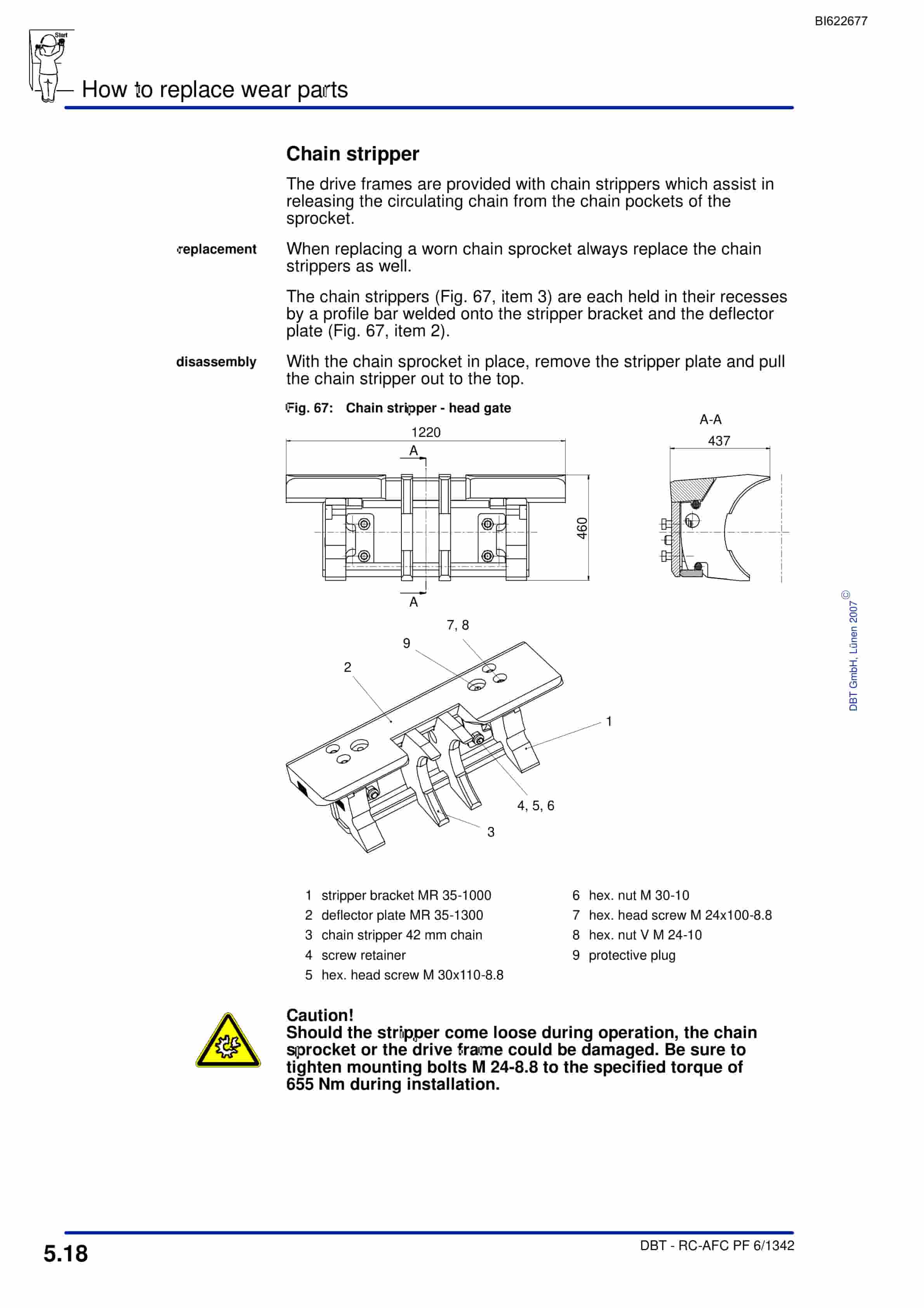 Bucyrus RC-AFC PF 6-1342 Technical Manual BI622677-5