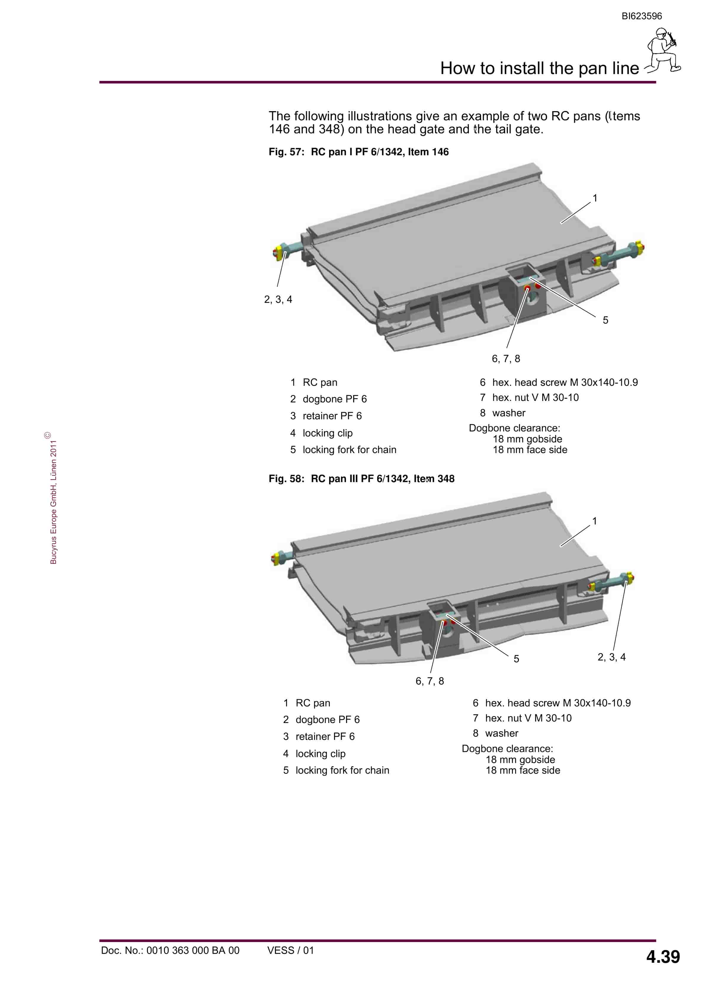 Bucyrus RC Conveyor PF 6-1342 Operating Manual BI623596-2