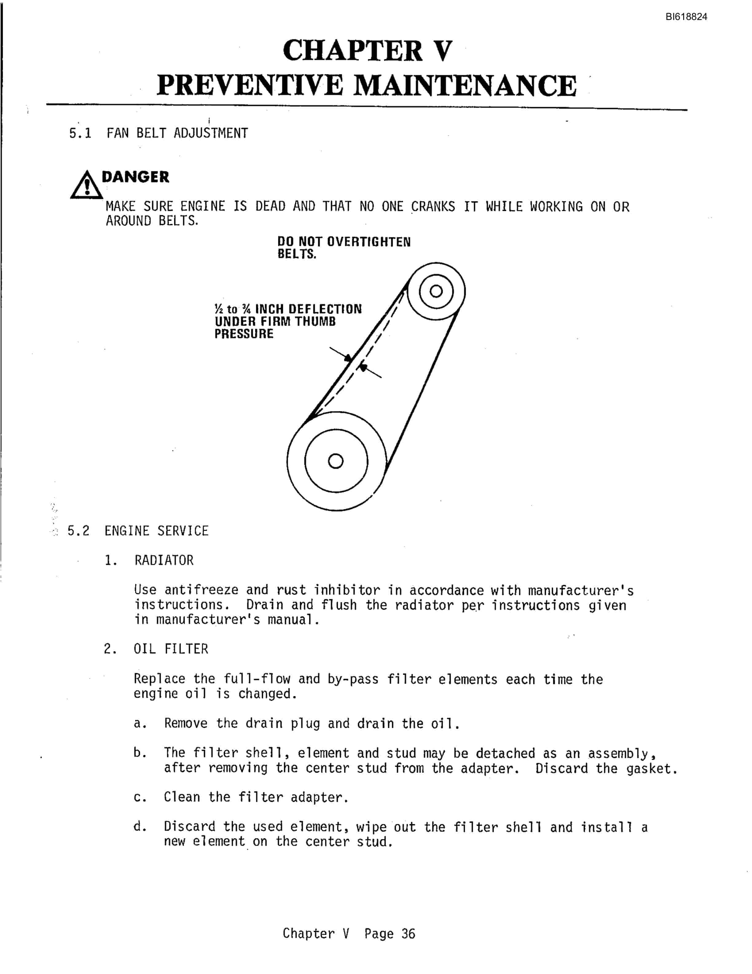 Bucyrus RDC16B Rotary Blasthole Drill Technical Manual BI618824-4