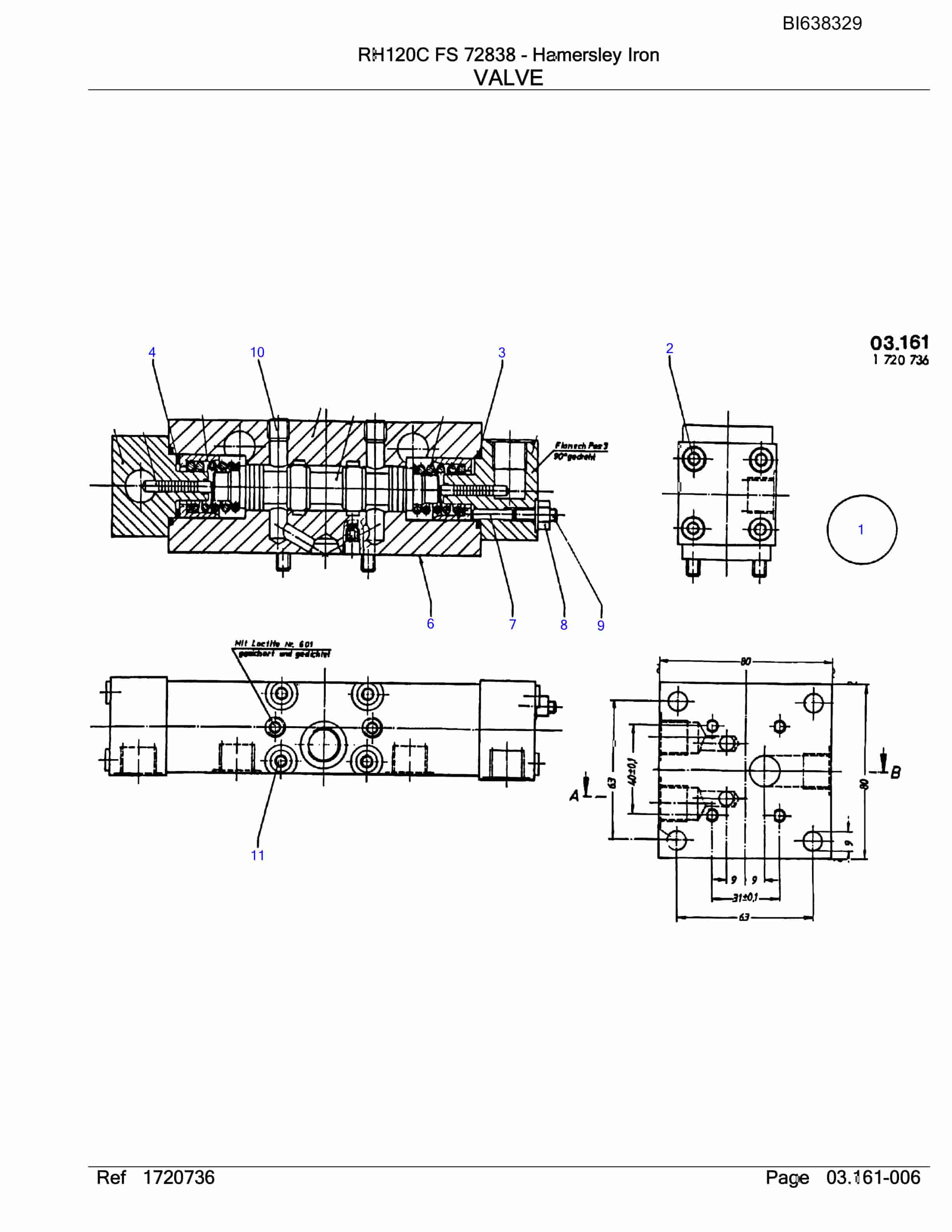 Bucyrus RH120C FS 72838 - Hamersley Iron Parts Catalog BI638329 4 Bucyrus RH120C FS 72838 - Hamersley Iron Parts Catalog BI638329 - Image 4