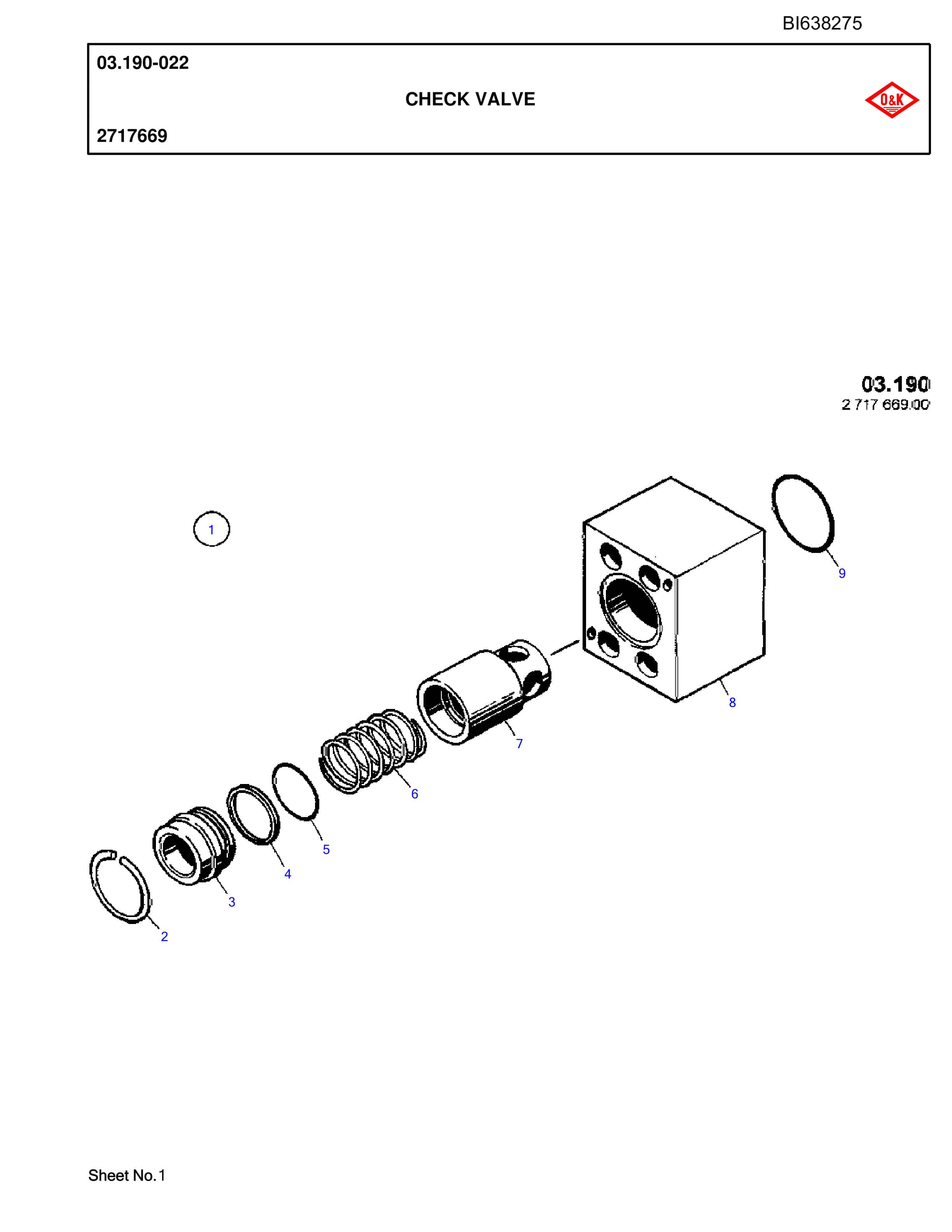 Bucyrus RH170 BH Excavator 77013 Parts Catalog BI638275 5 Bucyrus RH170 BH Excavator 77013 Parts Catalog BI638275 - Image 5
