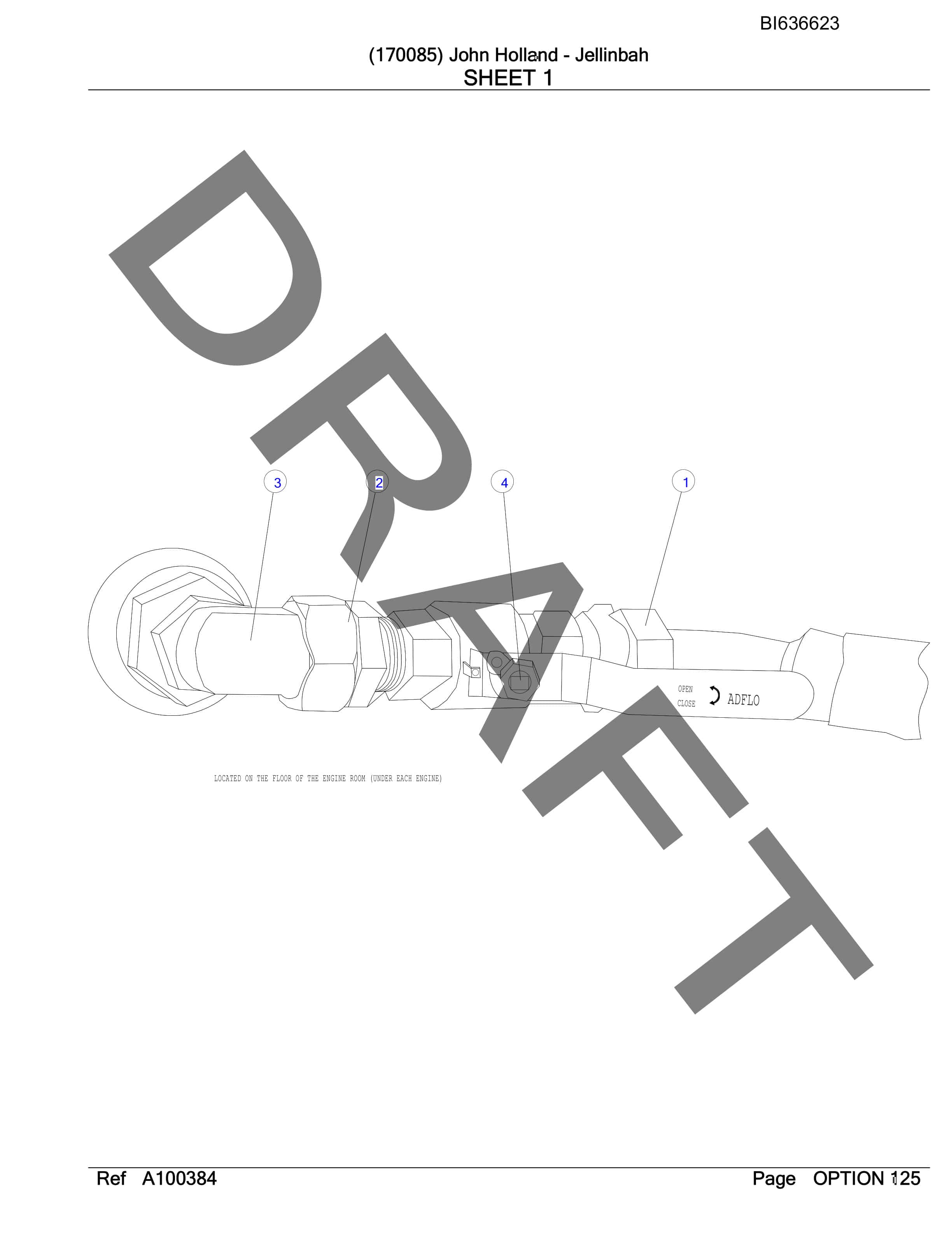 Bucyrus RH170B Hydraulic Excavator Parts Manual BI636623-3