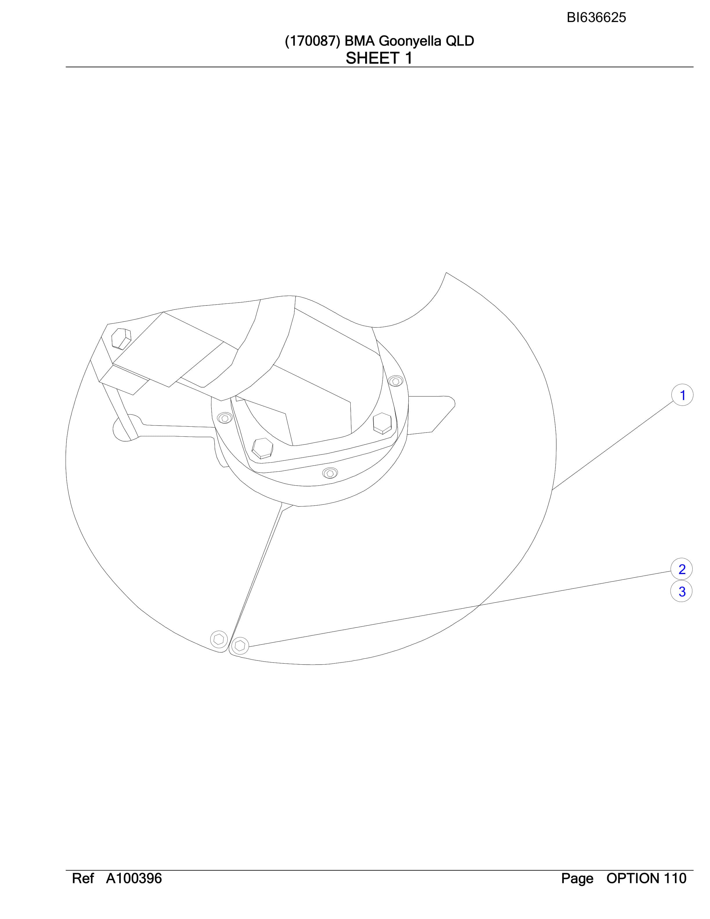 Bucyrus RH170B Hydraulic Excavator Parts Manual BI636625-5